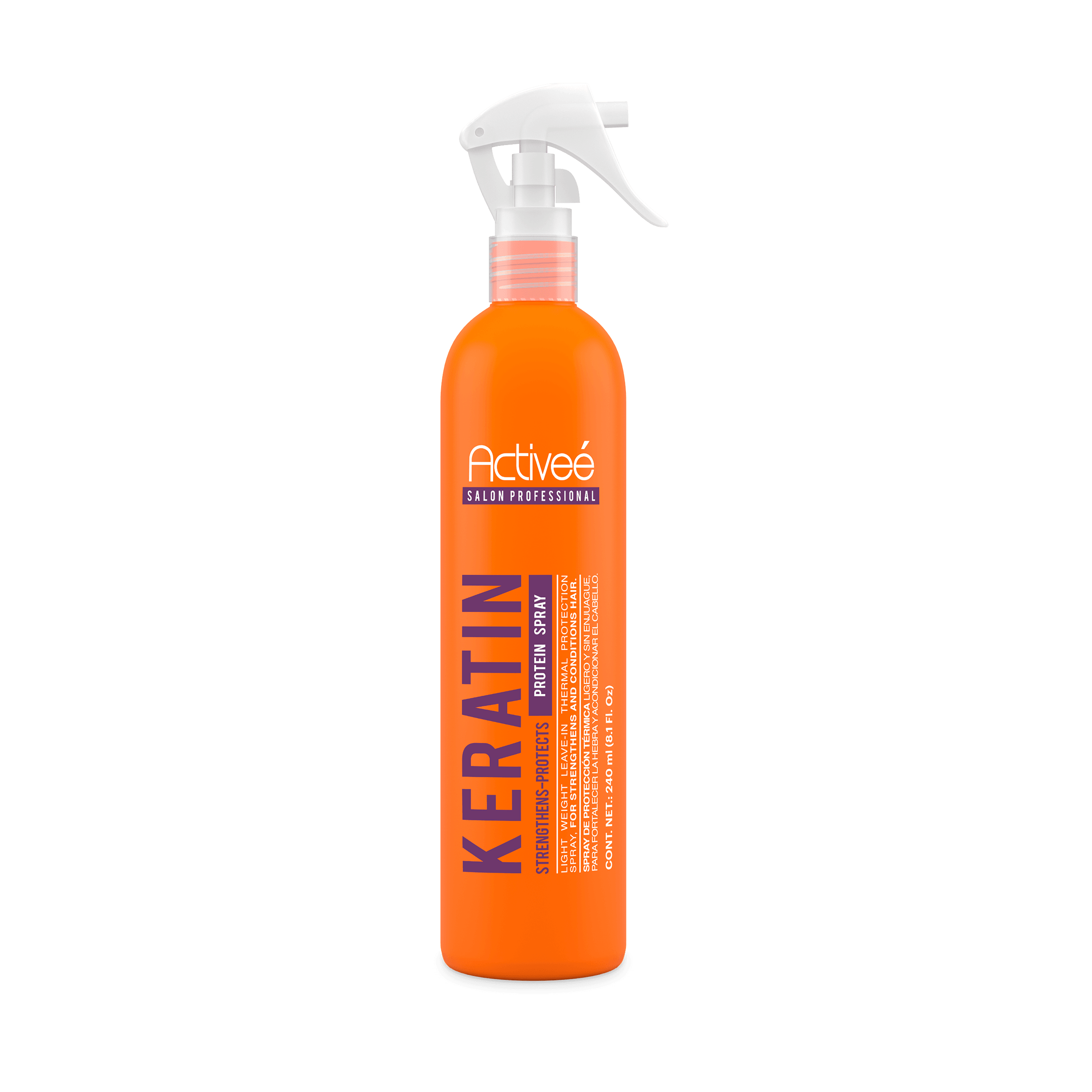Proteina Capilar Activeé Professional KeratineTecnologia para cuidado Intensivo de Cabello Quimicamente tratado Libre de Sal — imagen 4