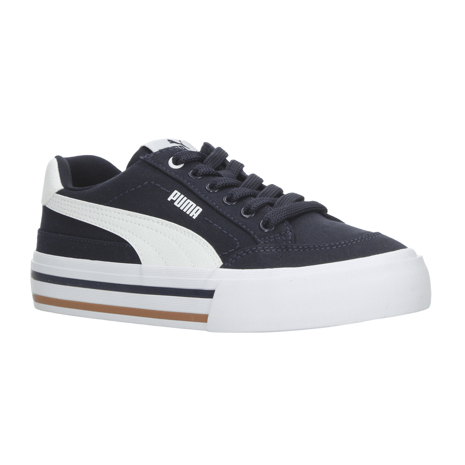 Tenis Dama Puma Court Classic Vulc FS Azul Marino Casual Mujer — imagen 3
