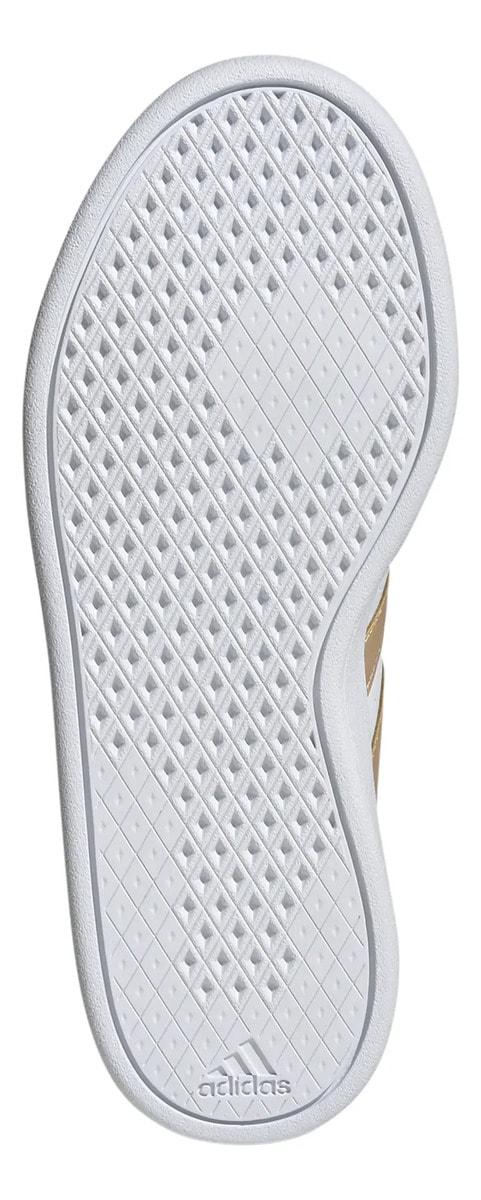Tenis adidas Breaknet 2.0 Dama Casual Blanco Con Dorado Mujer — imagen 14