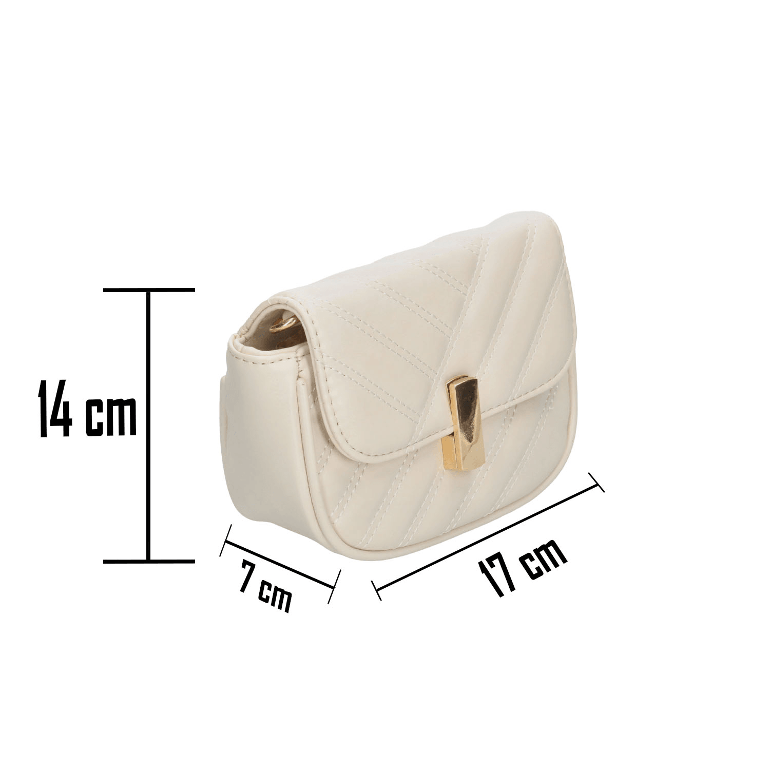 Bolsa Felianna Dama Blanco Casual Para Mujer — imagen 4