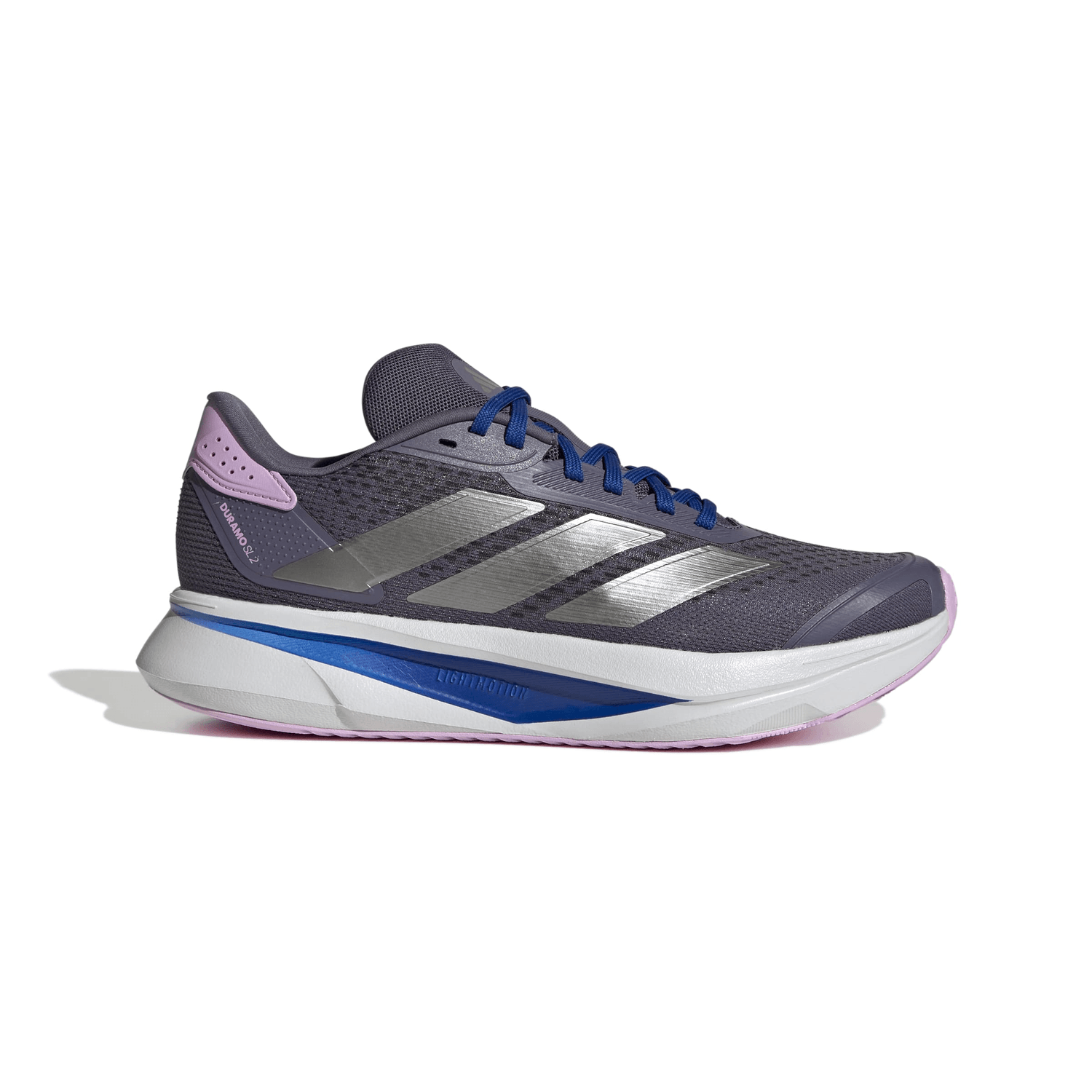 Tenis Dama Adidas Duramo SL 2 Gris Casual Mujer — imagen 2