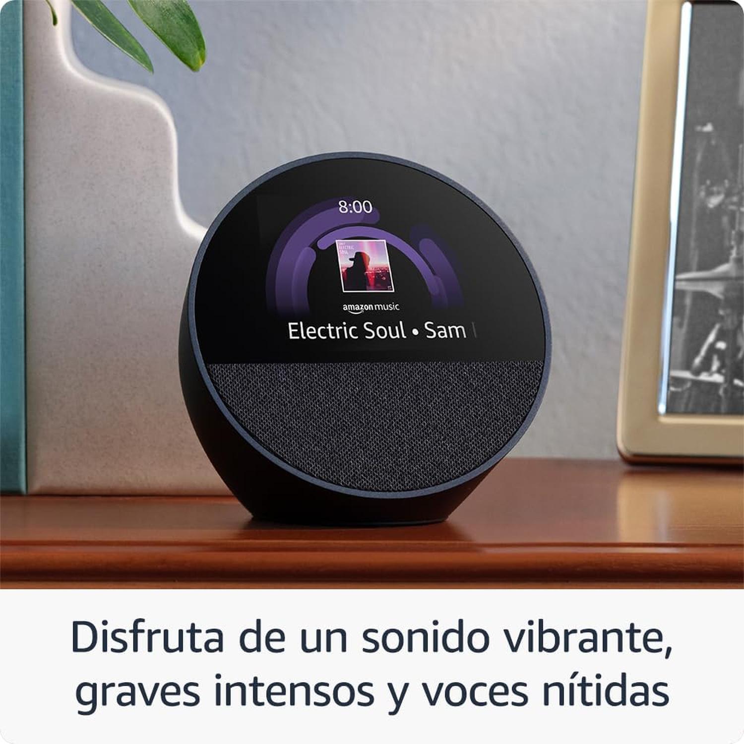 Amazon Echo Spot Azul Alexa Bocina Inteligente WiFi — imagen 6