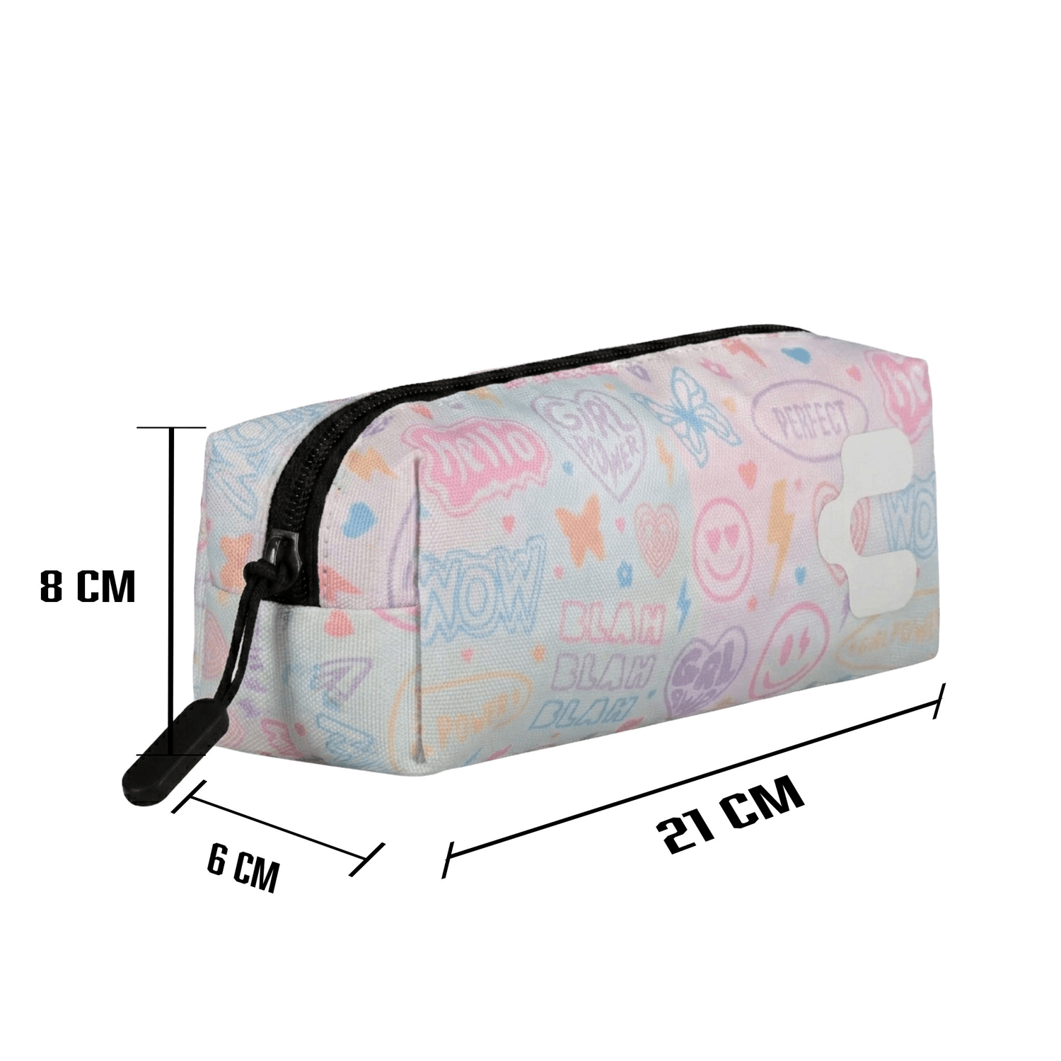 Mochila Charly Pastel Pop Niña Blanco Escolar Lonchera Infantil — imagen 8