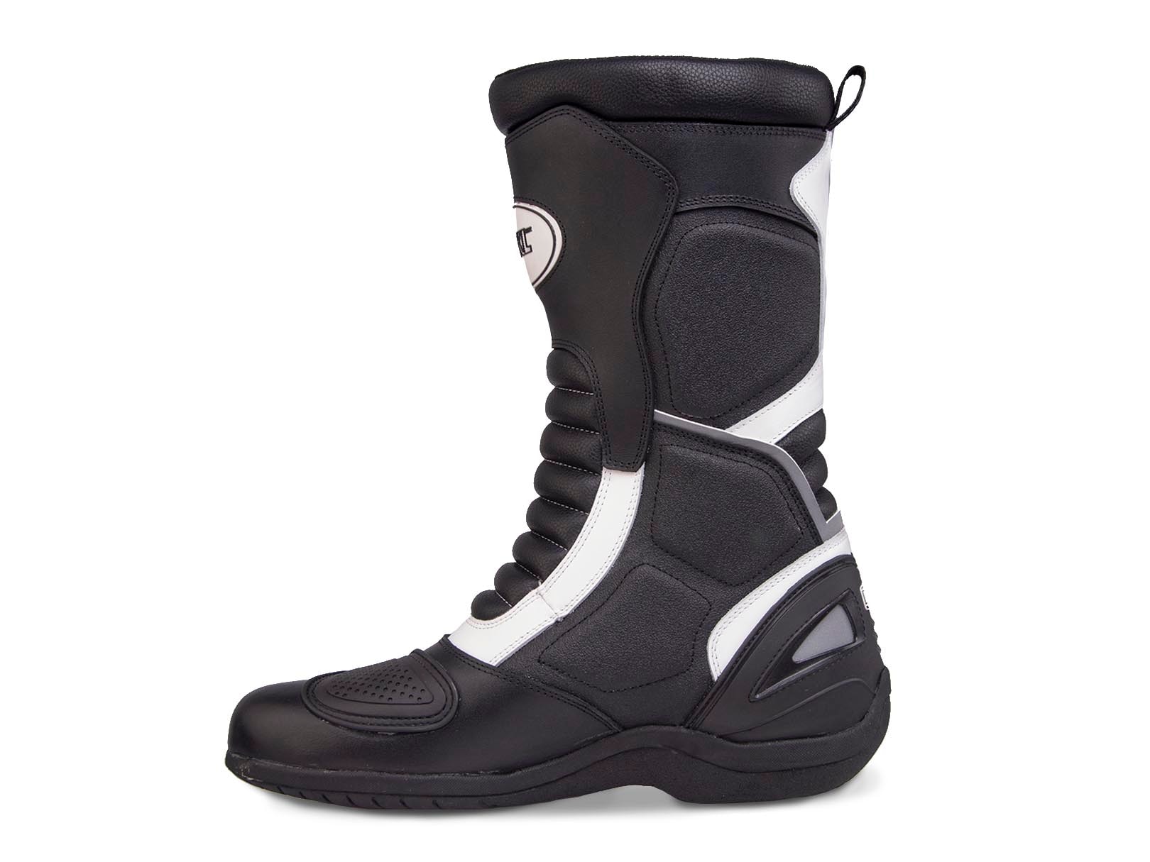Botas Biker Hombre Doble proposito Moto Workland 009 Blanco — imagen 10