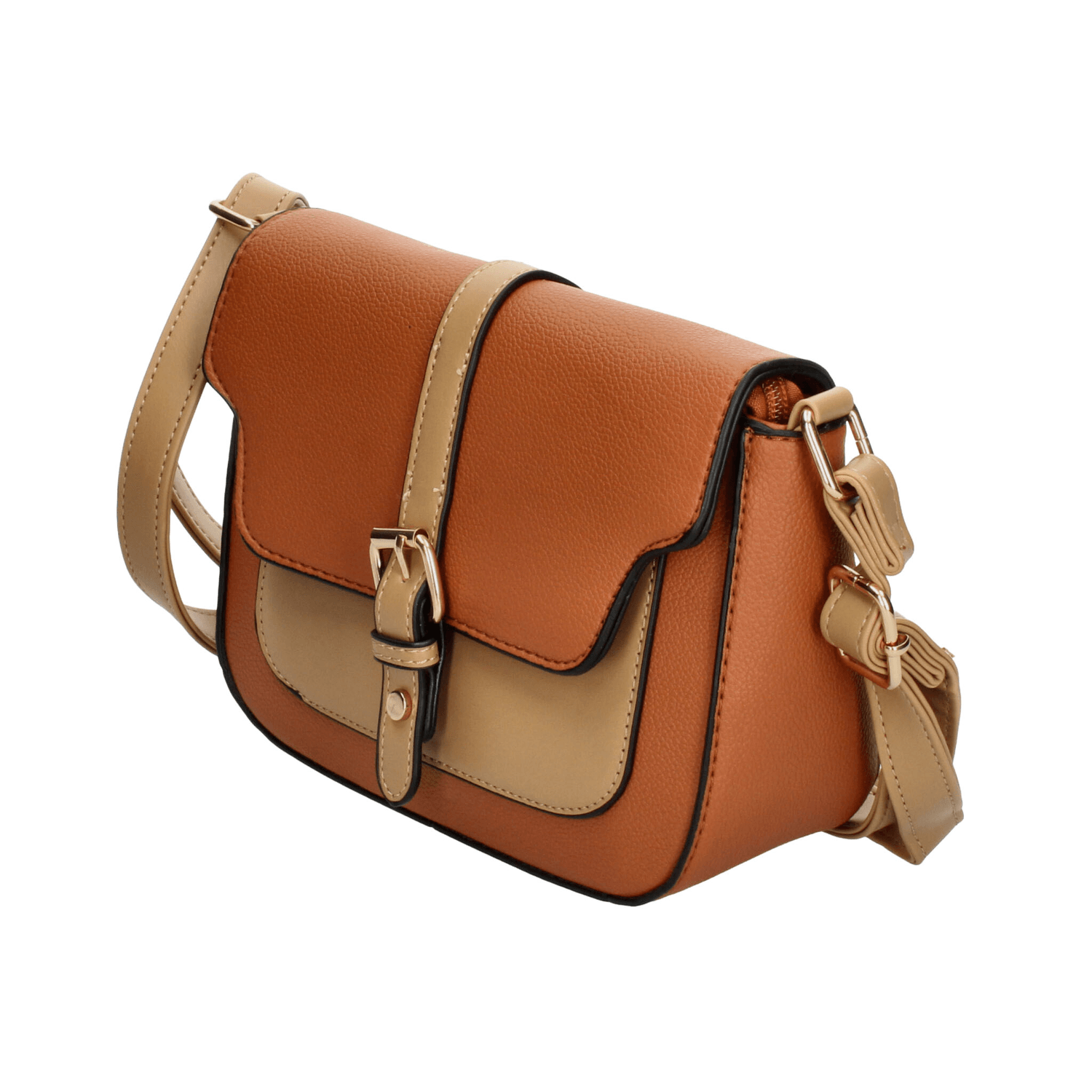 Bolsa Abisai Handbags Dama Café Casual Para Mujer — imagen 6