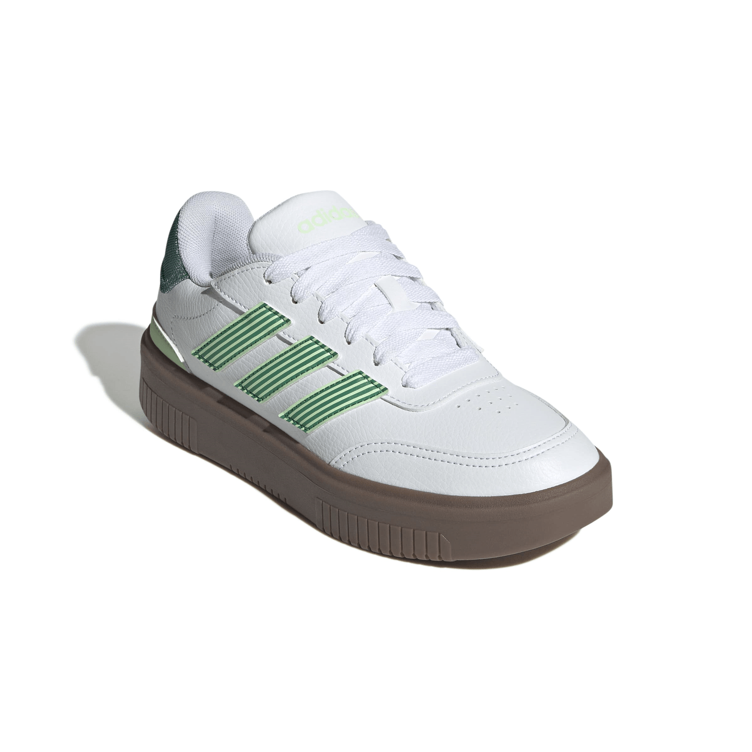 Tenis Adidas Courtblock Dama Casual Blanco Mujer — imagen 2