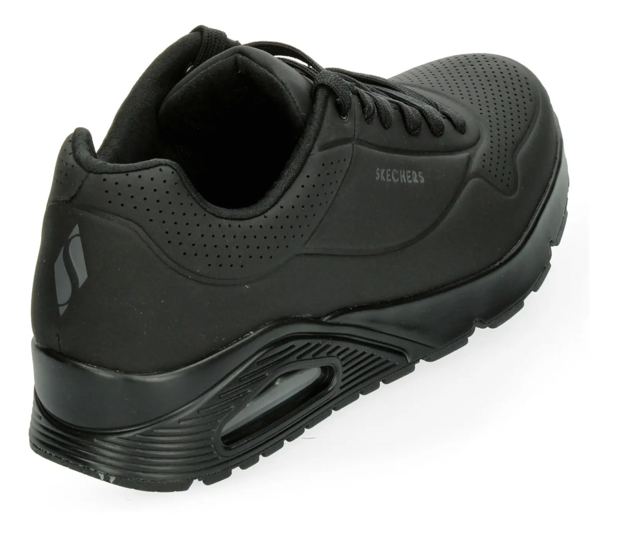 Tenis Skechers Hombre Casual Negro Caballero — imagen 15