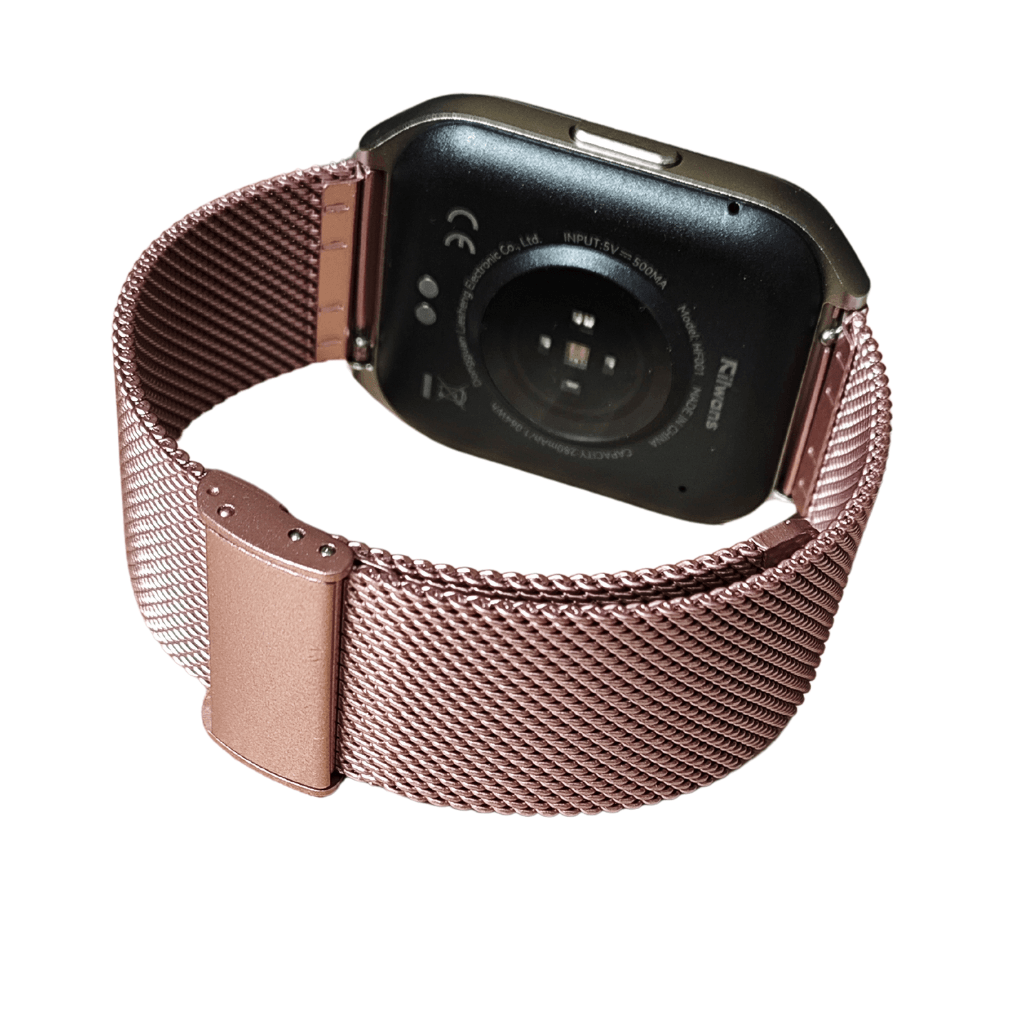 Filwans Gts Mini Smartwatch Notifica Apps con 2 Correas Metal rosa y silicona — imagen 8