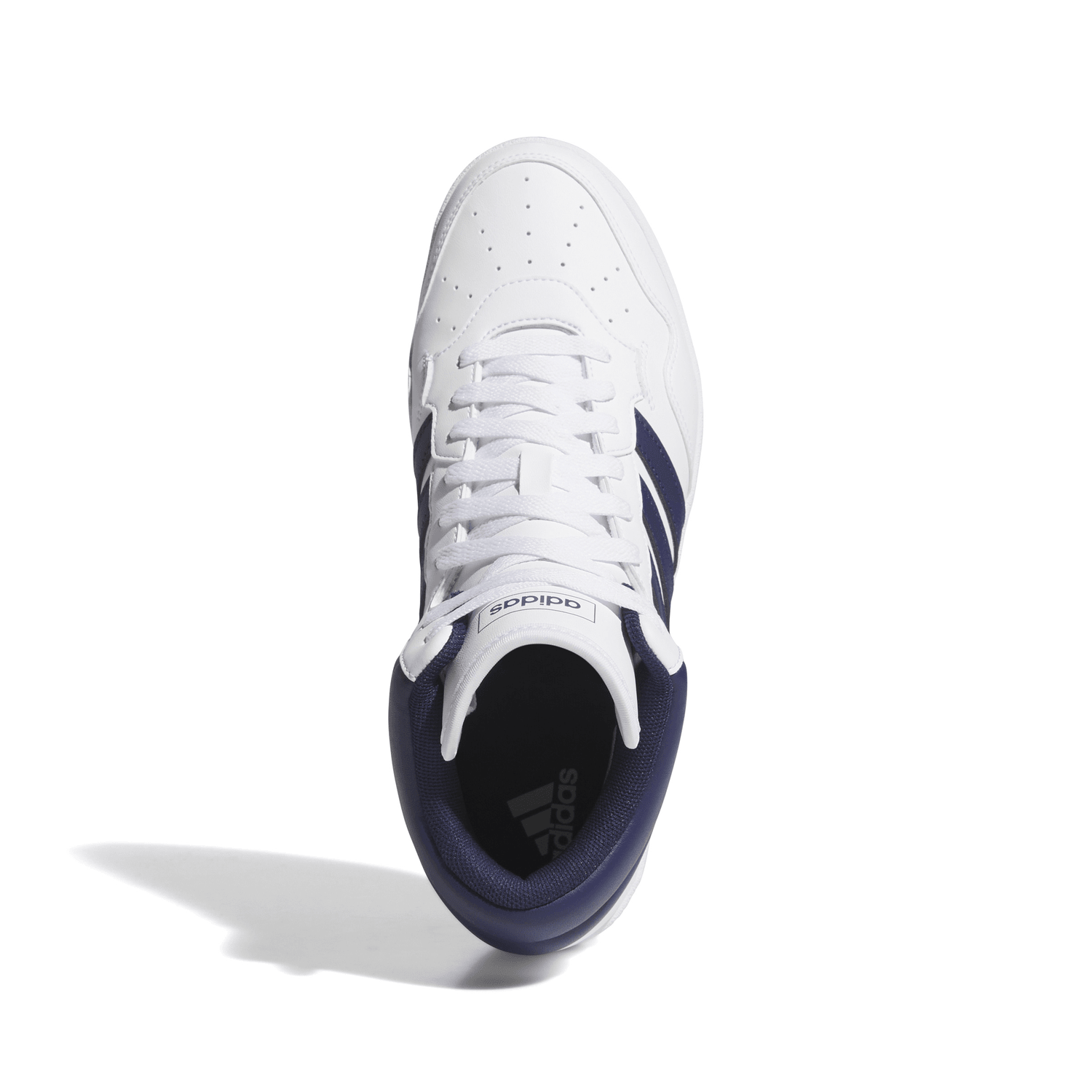 Tenis Hombre Adidas Hoops 4.0 Mid Blanco Casual Caballero — imagen 8