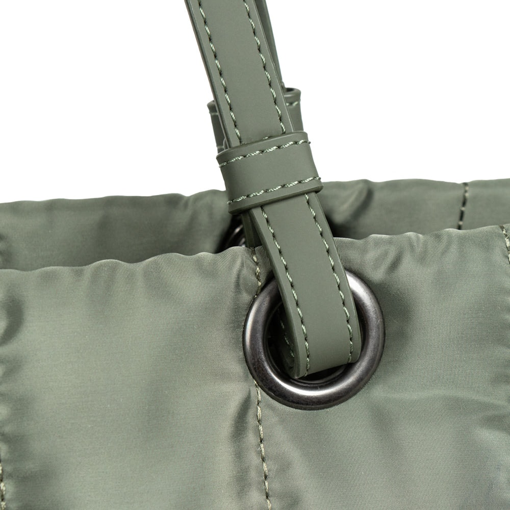 Bolsa CoolCapital Tote Bag Fuji: Laptop 14", Resistente y Ajustable, Verde — imagen 15