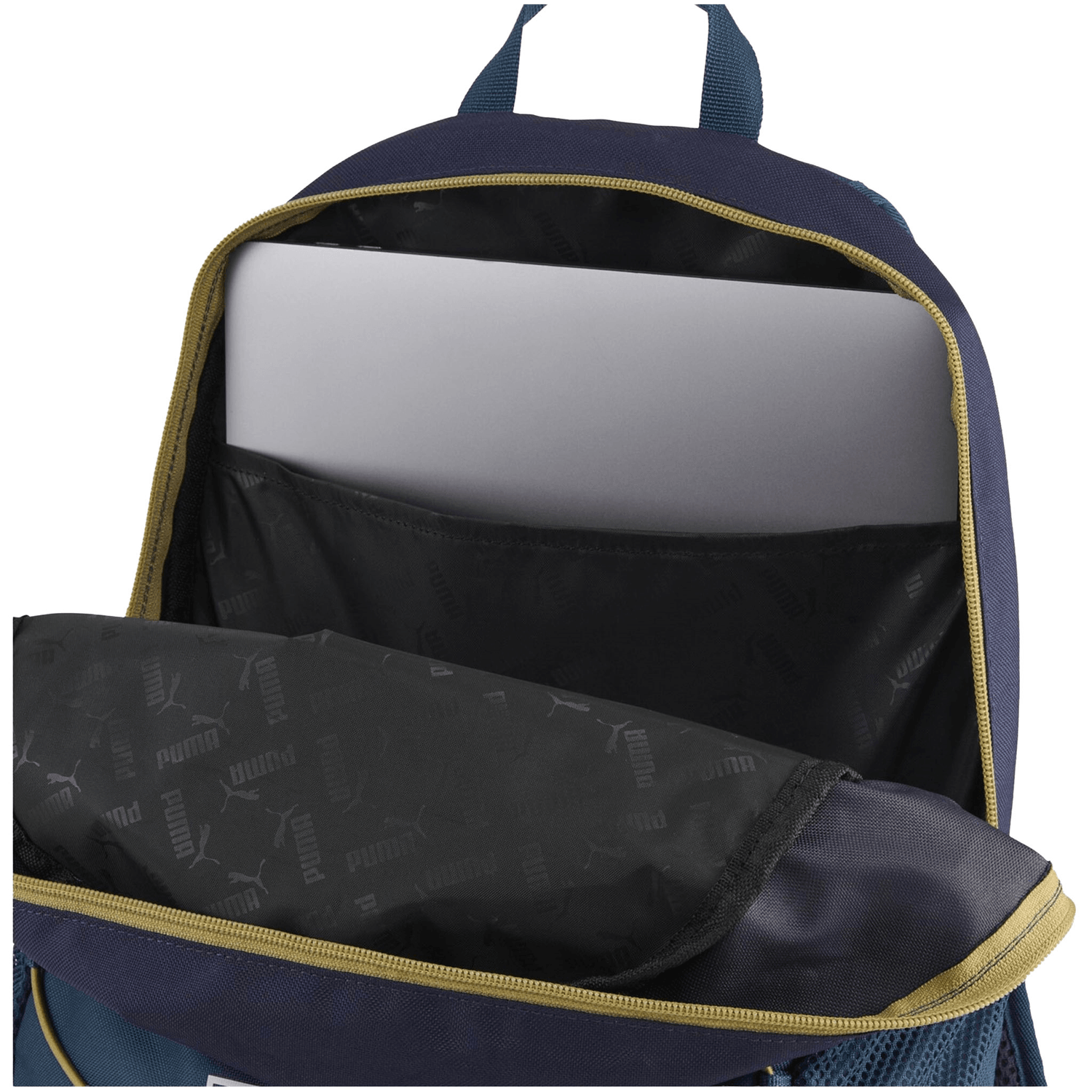Mochila Puma Plus II Azul Para Laptop Escolar Unisex 24L — imagen 5