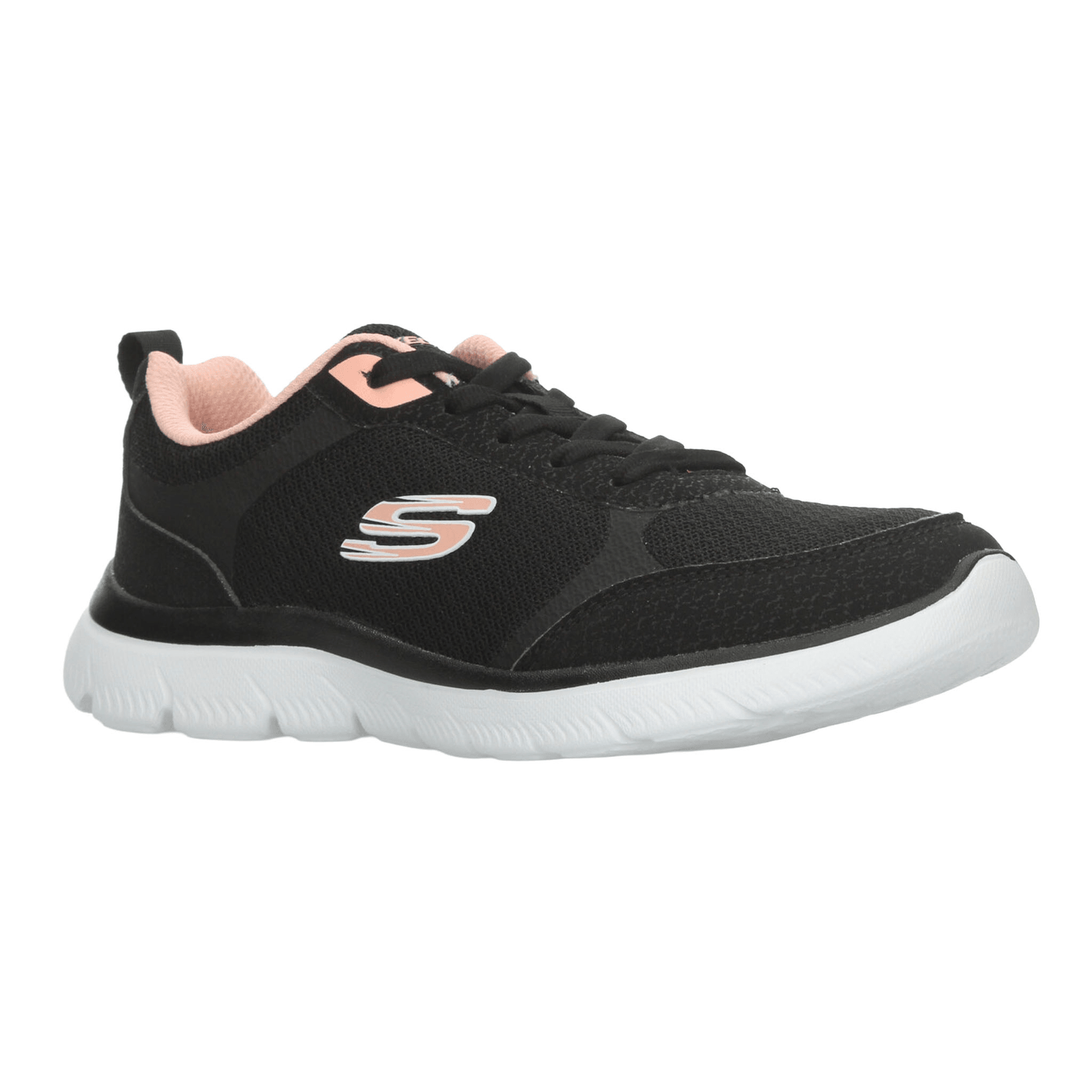 Tenis Skechers Summits Dama Deportivo Cintas Negro Mujer — imagen 2