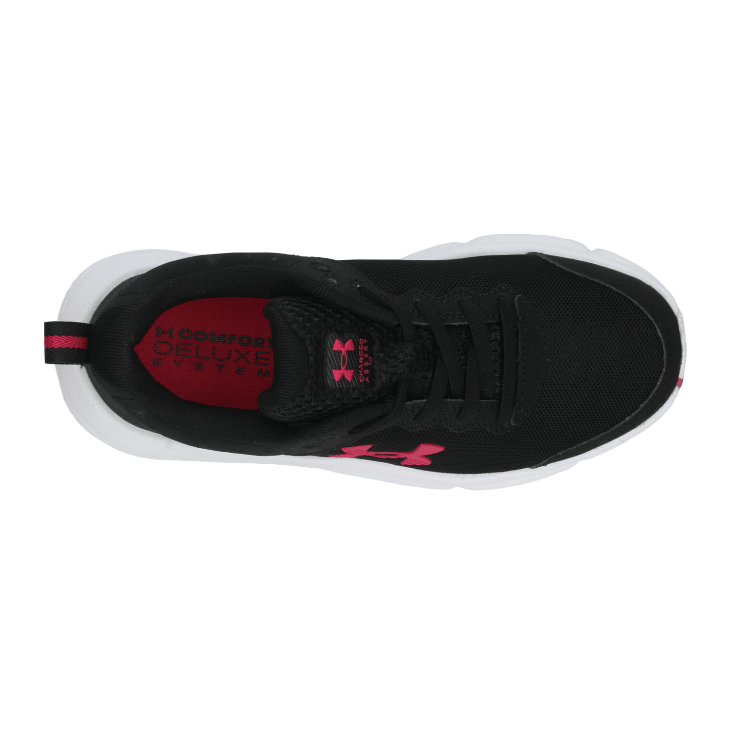 Tenis Dama Under Armour Charged Assert Negro Deportivo Mujer — imagen 9