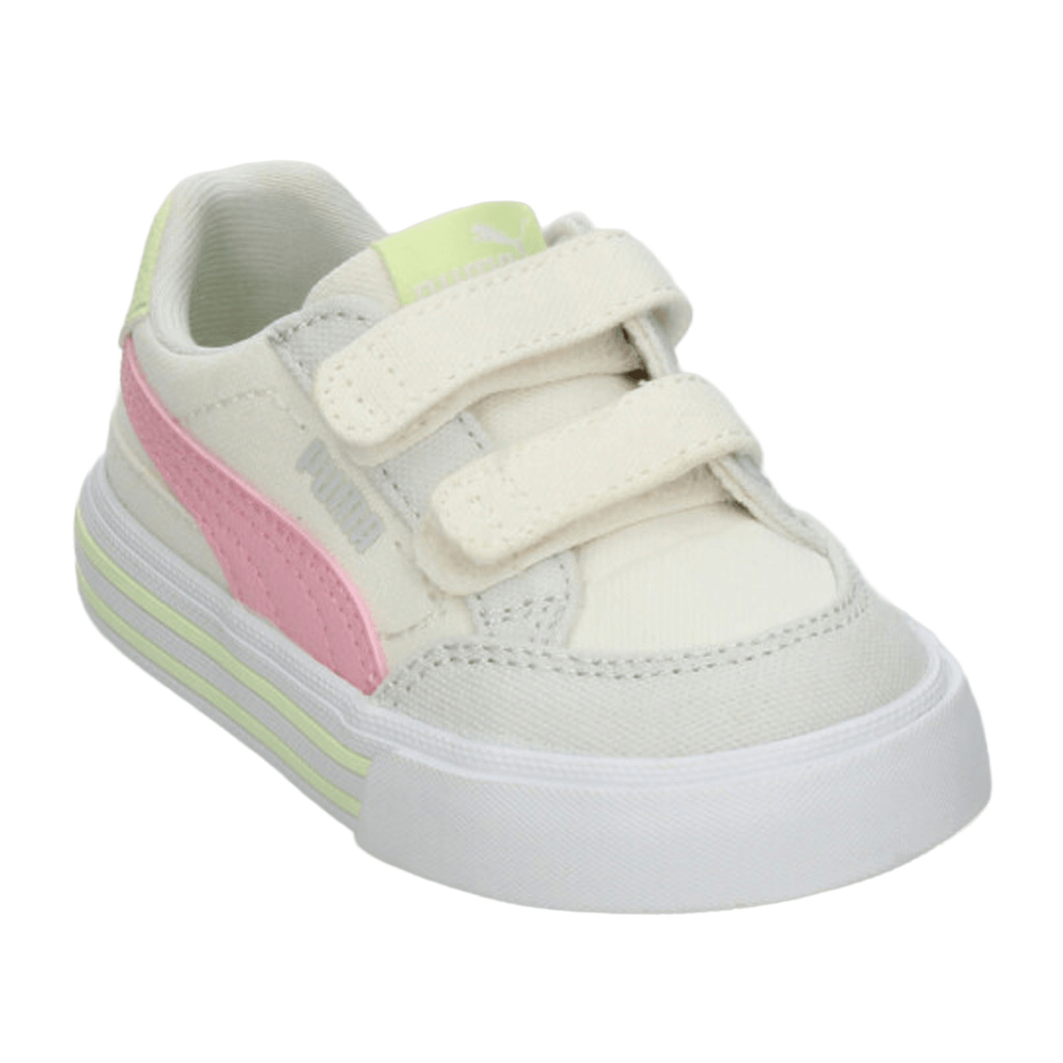 Tenis Niña Puma Court Classic Off White Casual Infantil T11-16 — imagen 5