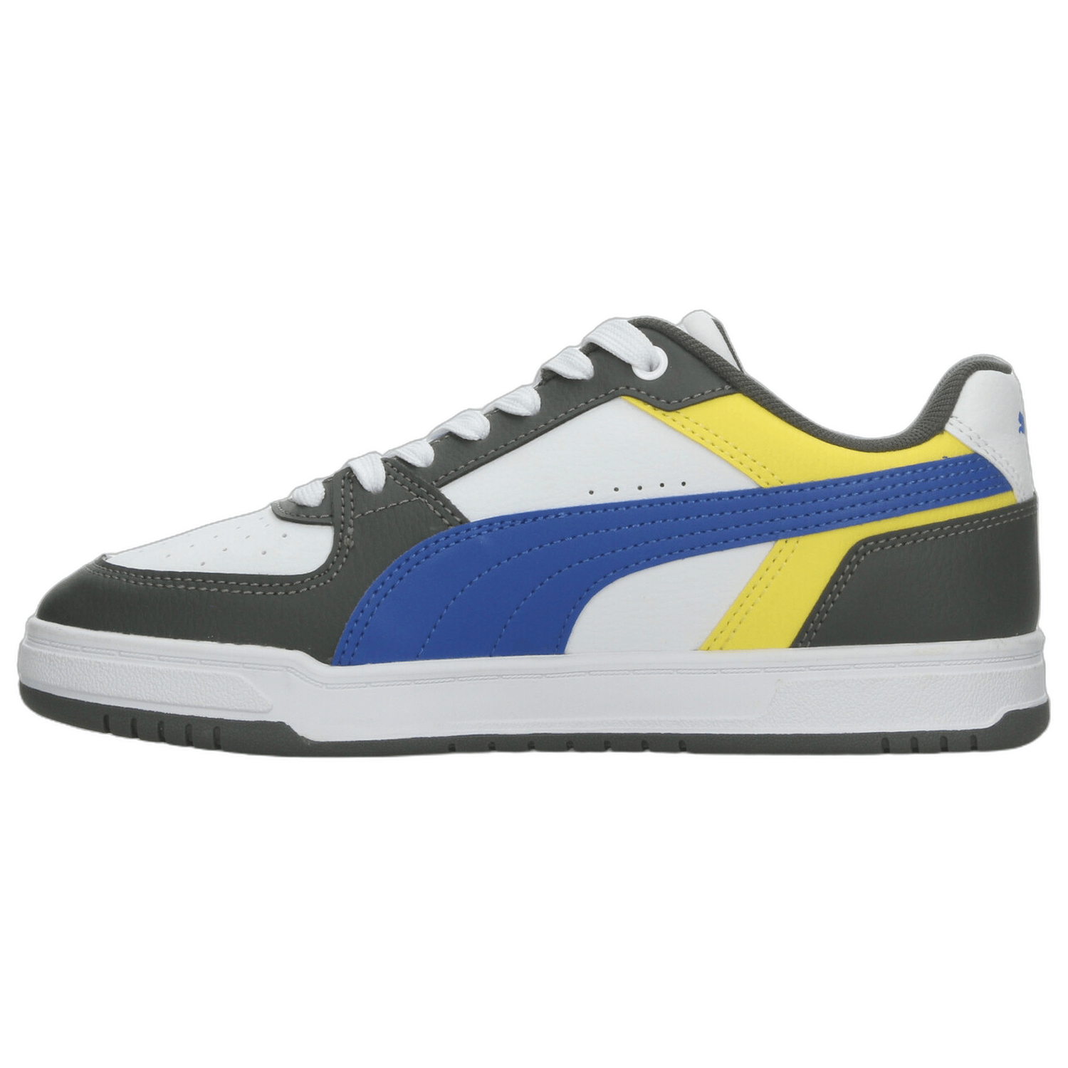 Tenis Niño Puma Caven III Gris Blanco Casual Infantil T22-26 — imagen 6