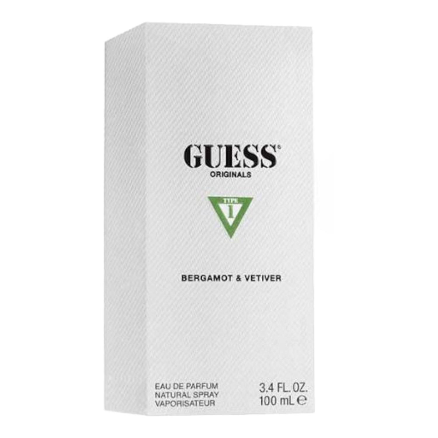 GUESS TYPE 1 BERGAMOT Y VETIVER EDP 100 ML — imagen 2