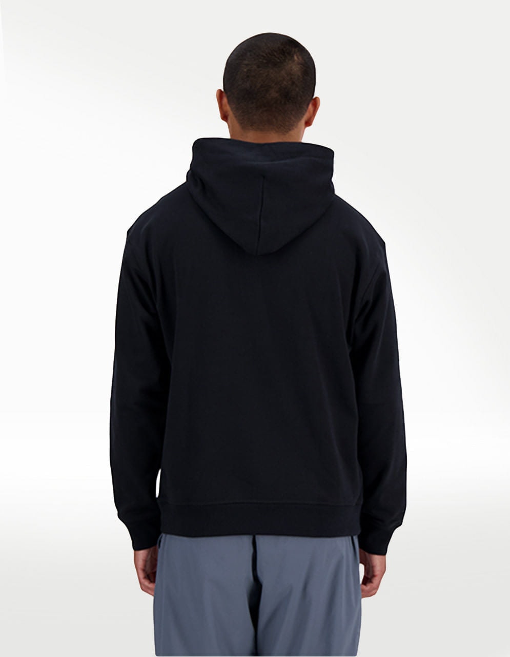 Sudadera New Balance Athletics French Terry Negro - Hombre — imagen 5