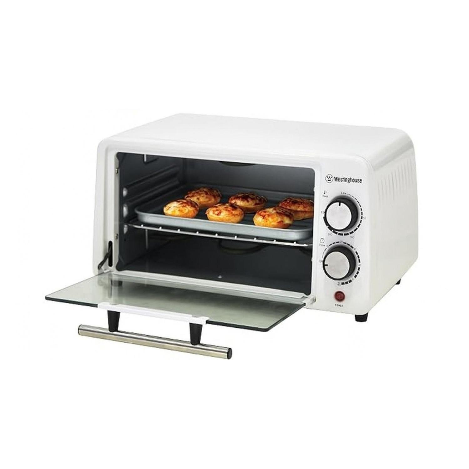 Horno Tostador Westinghouse 9 L 800 W Blanco con Temporizador 60 Min — imagen 4