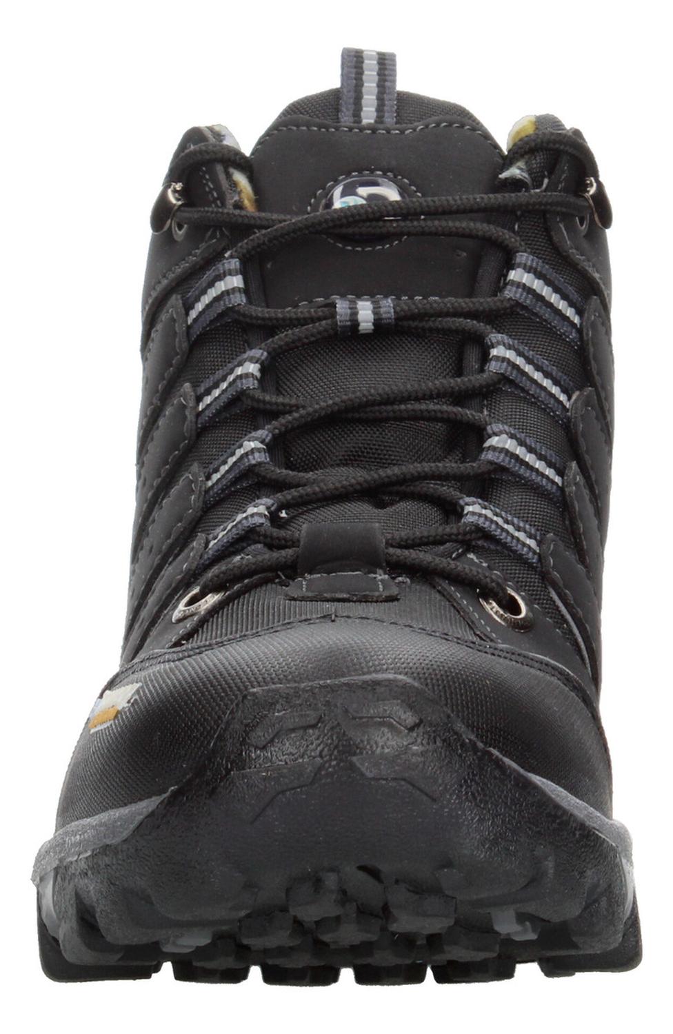 Bota Hombre Senderismo Discovery Blackwood Negro Cintas — imagen 8