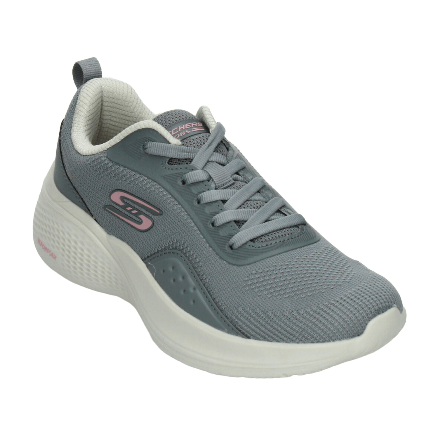 Tenis Skechers C Cuna Dama Deportivo Gimnasio Gris Mujer — imagen 4