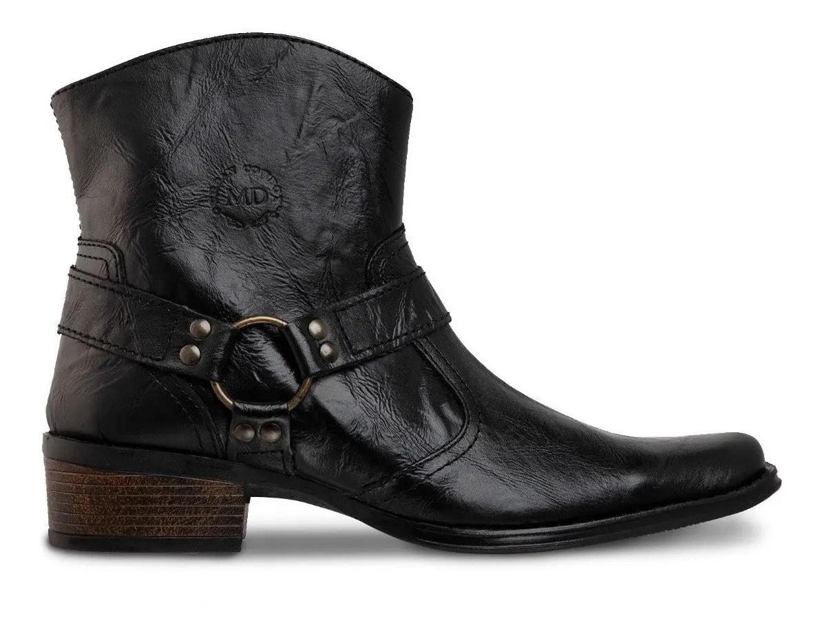 Botin Vaquero Hombre Urban Cowboy Negro 40705 — imagen 8