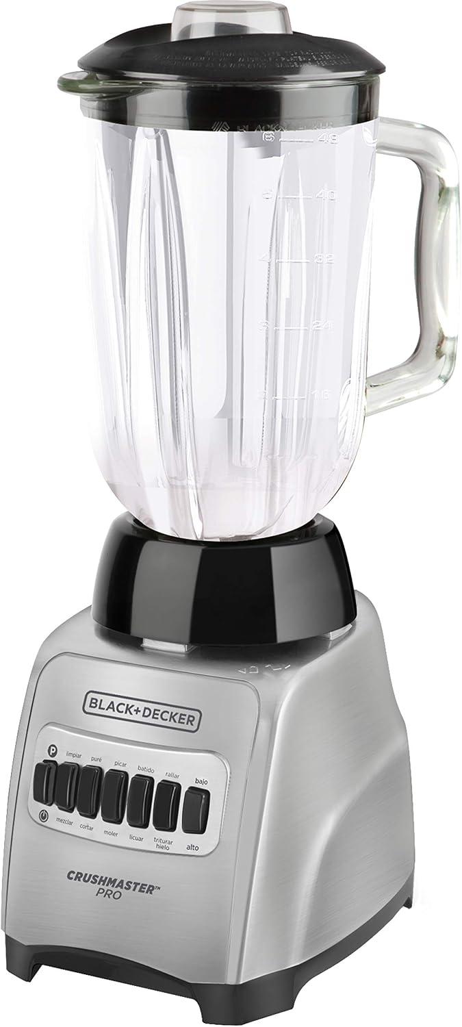 Licuadora Black+Decker BL1000MG 550 W Vaso de Vidrio 1.25 L — imagen 2