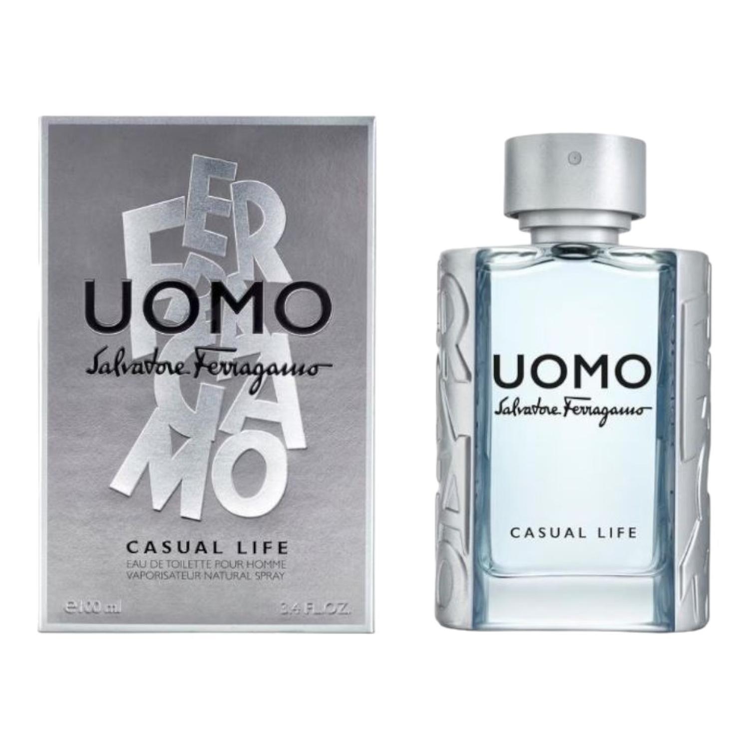 SALVATORE FERRAGAMO UOMO CASUAL LIFE EDT 100 ML — imagen 3
