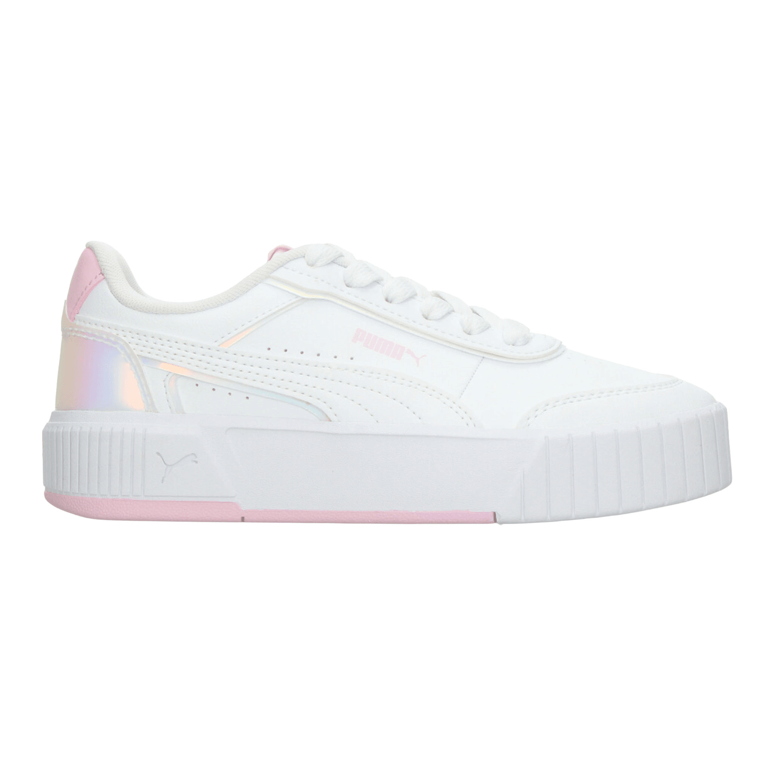 Tenis Puma Carina Mia Niña Blanco Casual Infantil T22-26 — imagen 2