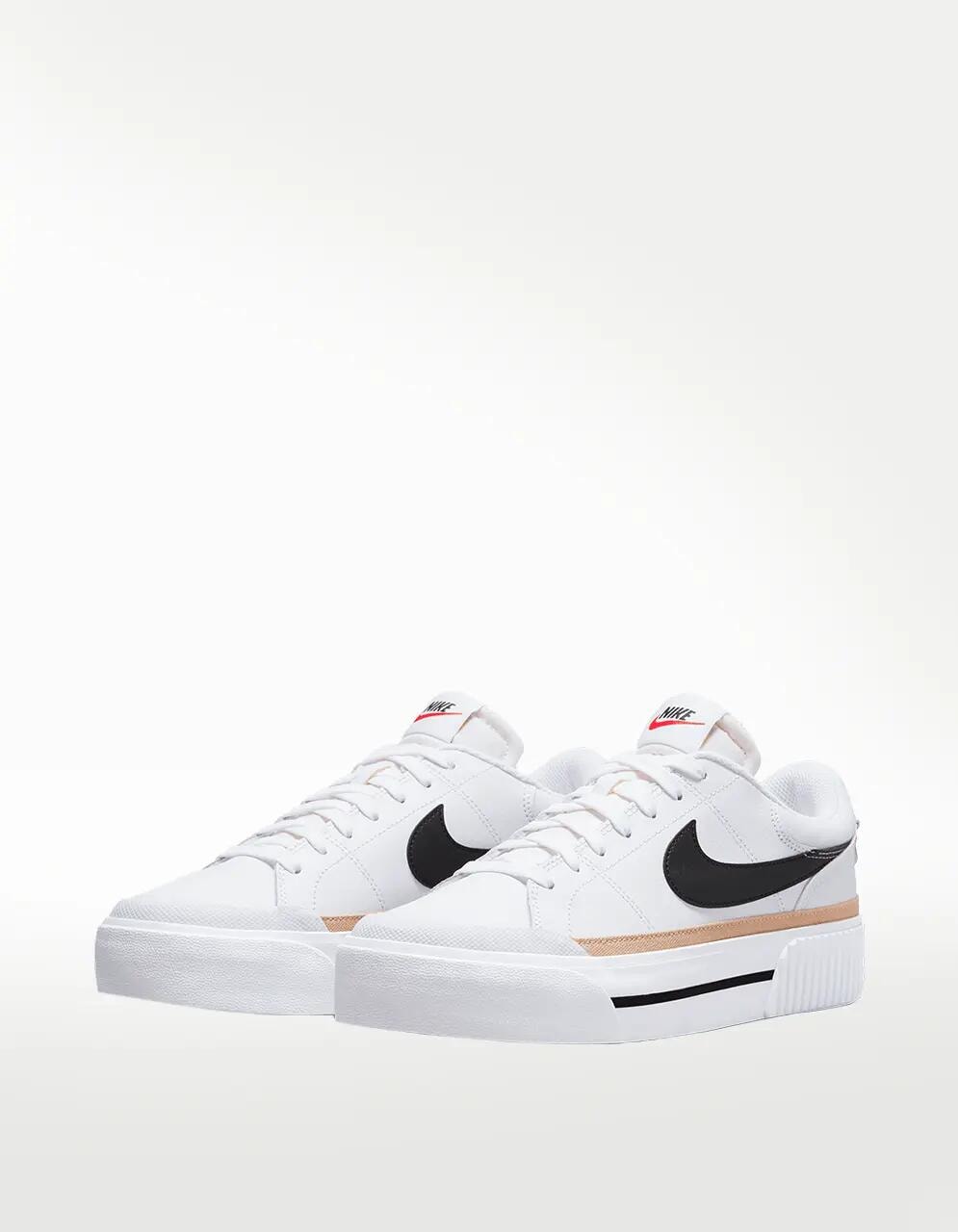 Tenis Nike Court Legacy Lift Blanco - Mujer — imagen 3