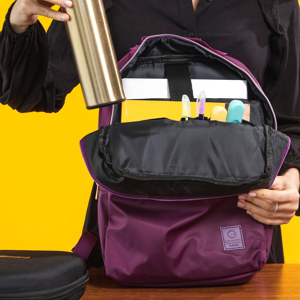 Mochila para laptop CoolCapital Venice 14" pulgadas Rosa — imagen 12