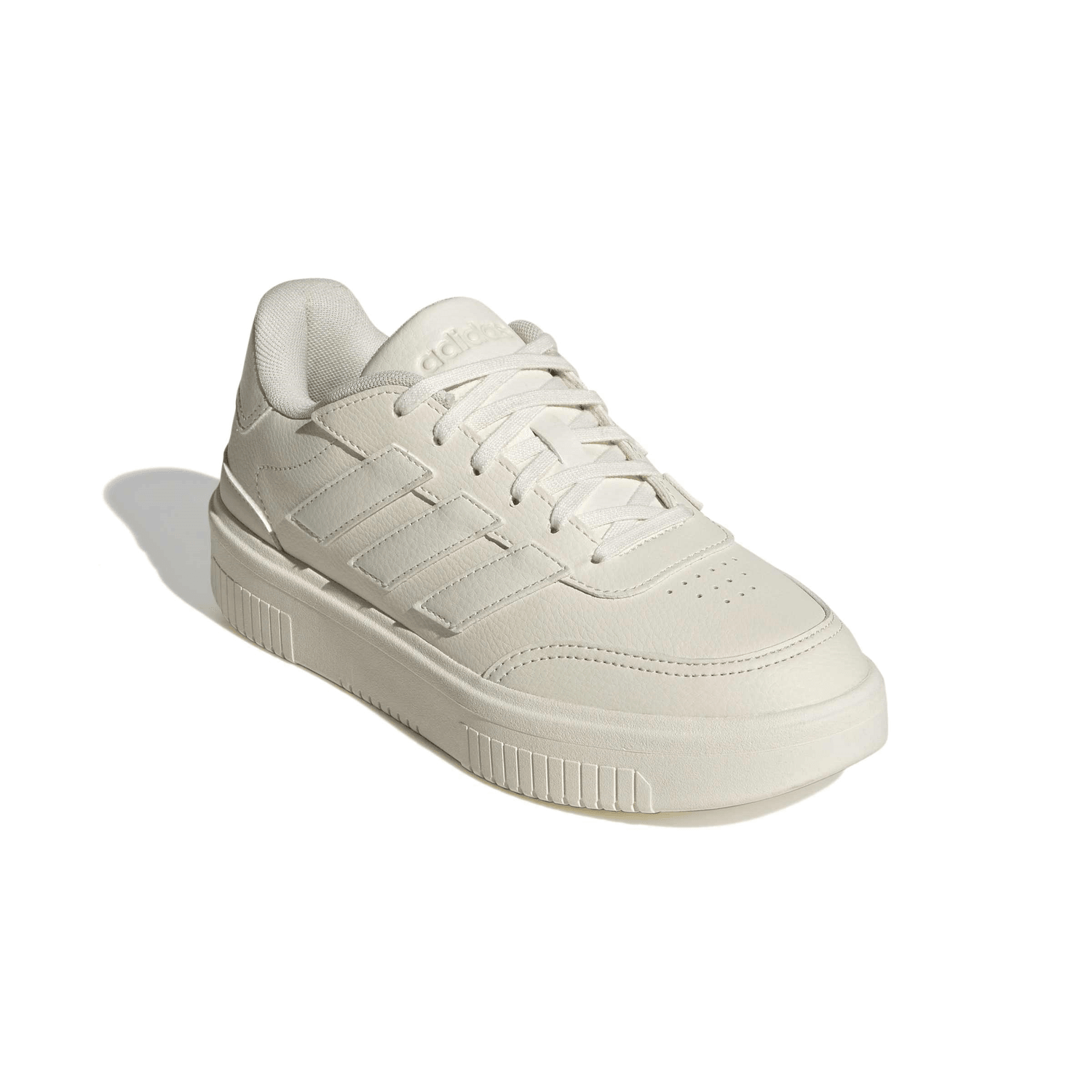 Tenis Adidas Courtblock Bold Dama Casual Off White Mujer — imagen 2