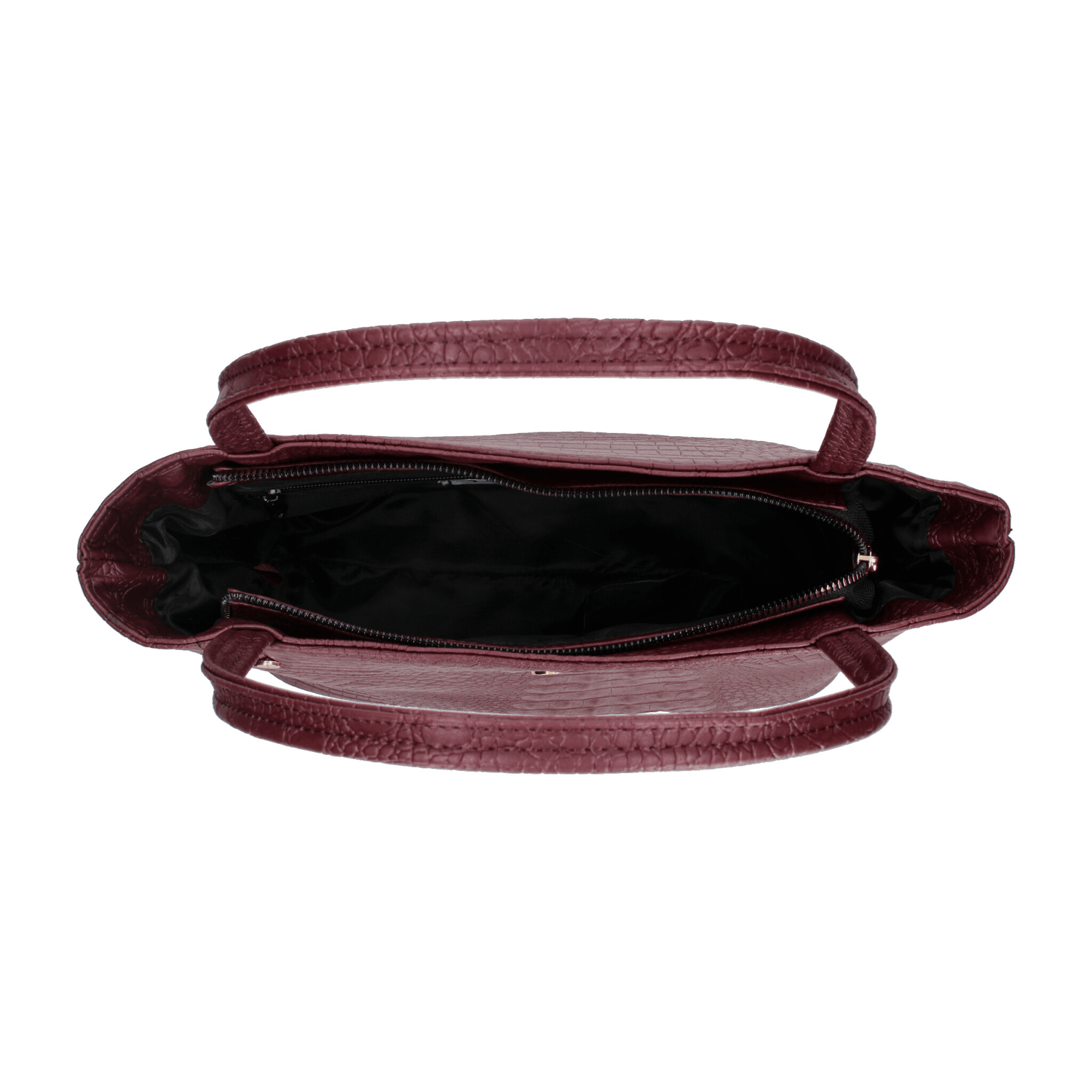Bolsa Dama Ferretina Vino Casual Mujer — imagen 11
