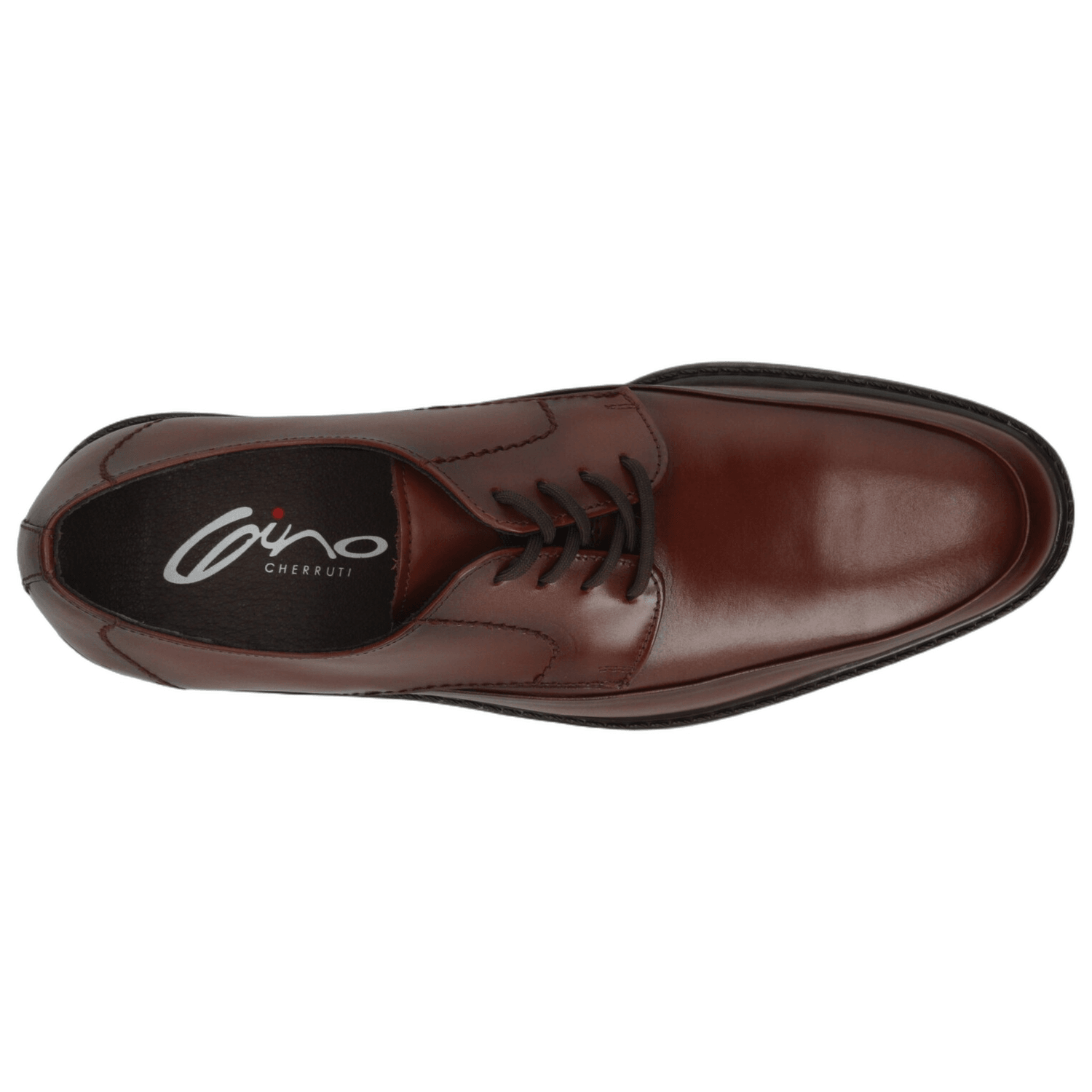 Zapato Gino Cherruti Hombre Vestir Café Caballero — imagen 8