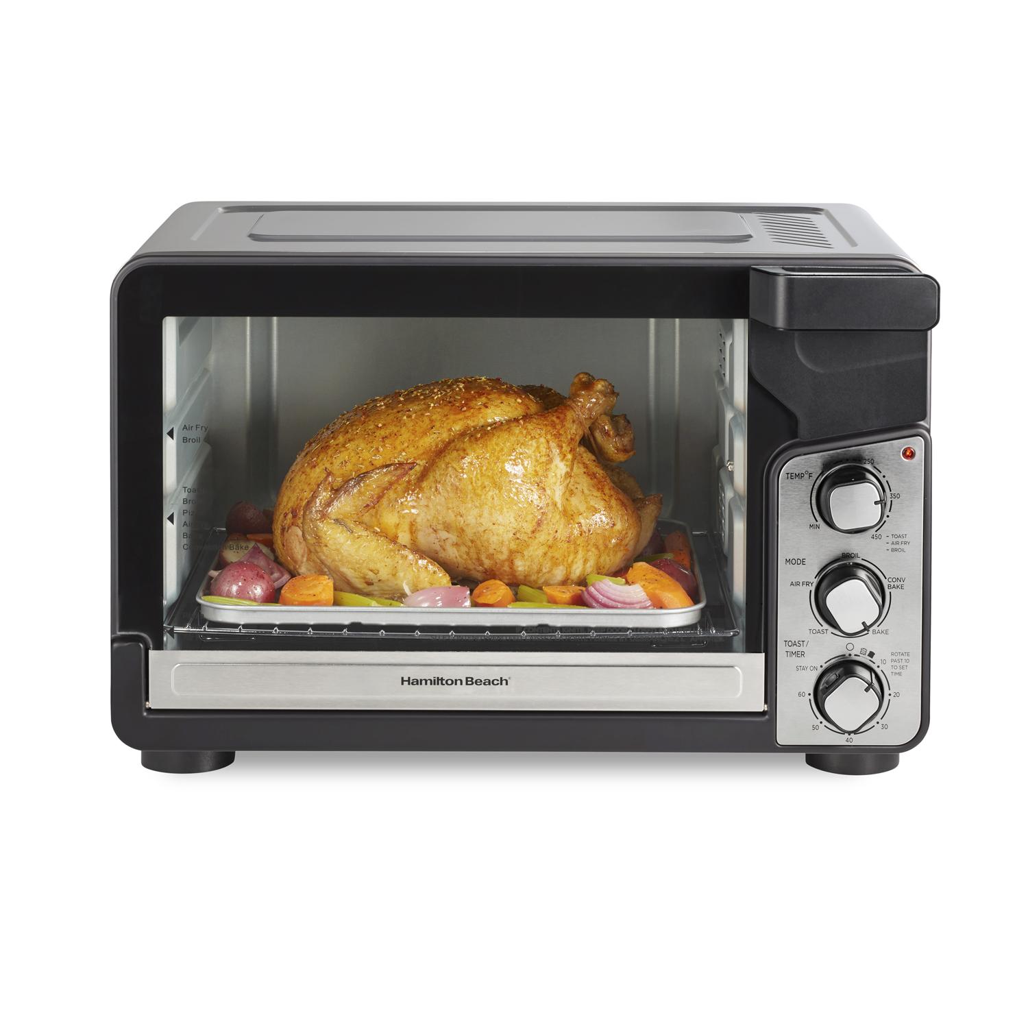 HORNO TOSTADOR FREIDORA AIRE HAMILTON BEACH 31460 SURE-CRISPEASY — imagen 4