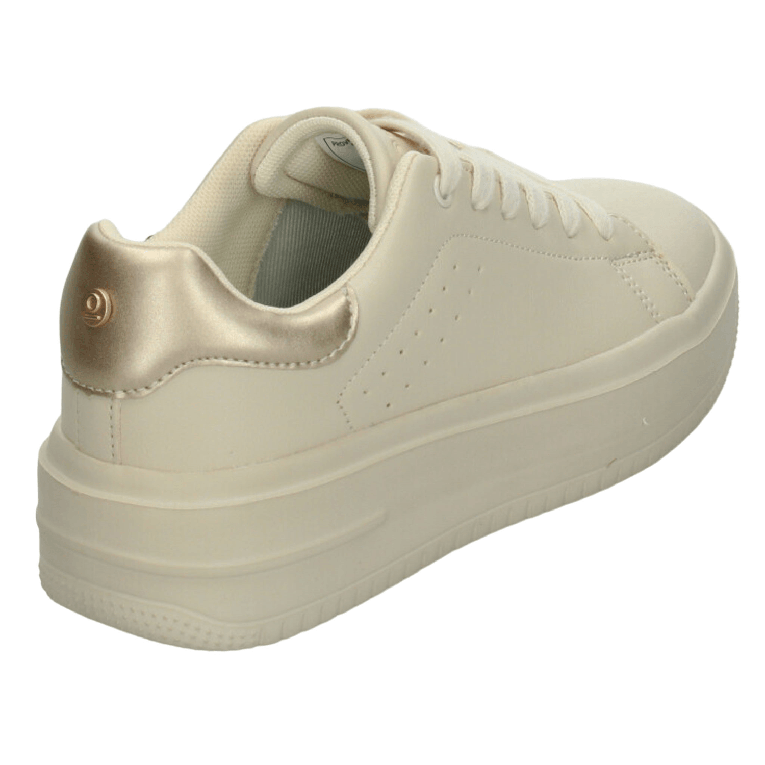 Tenis Ozono Dama Casual Plataforma Latte Mujer — imagen 3