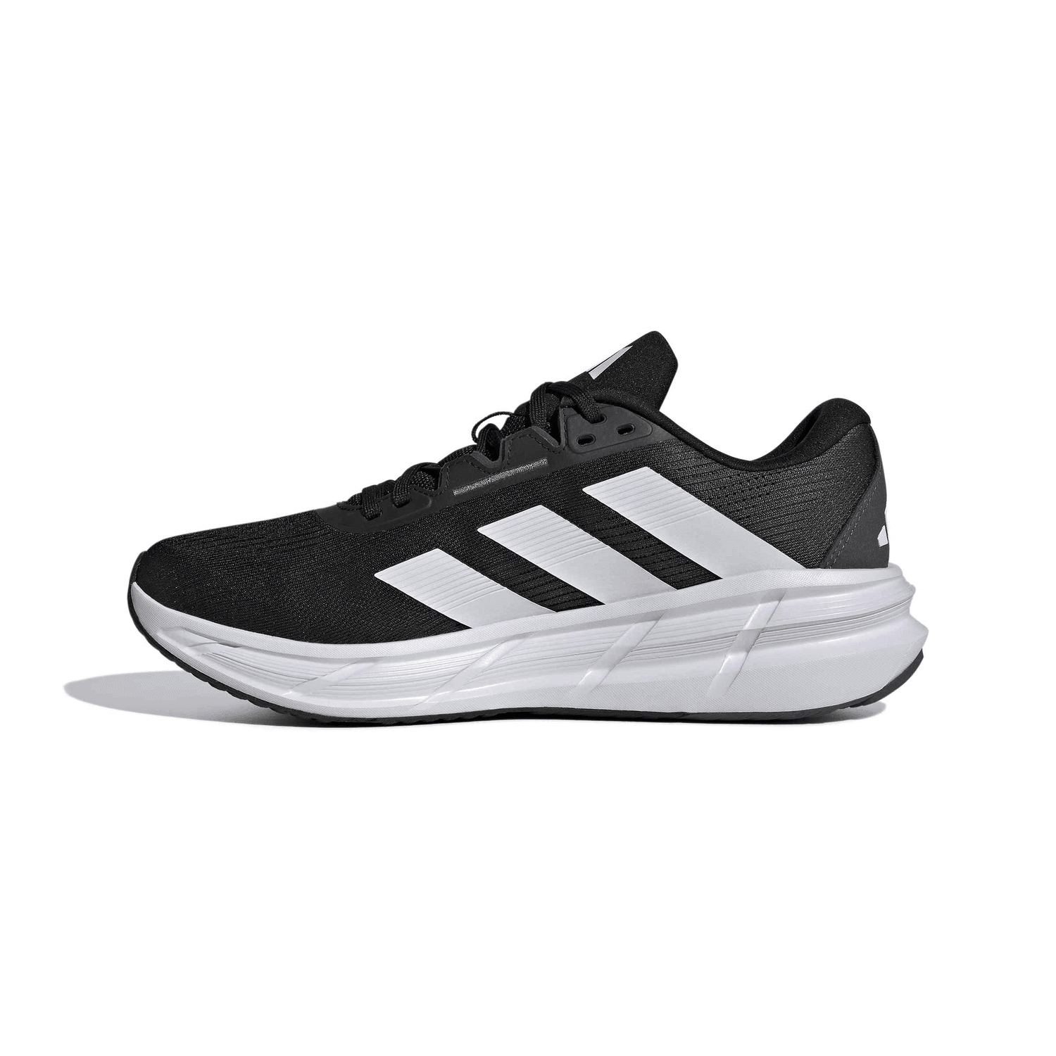 Tenis Adidas Questar 3 M-core Hombre Casual Negro Caballero — imagen 4