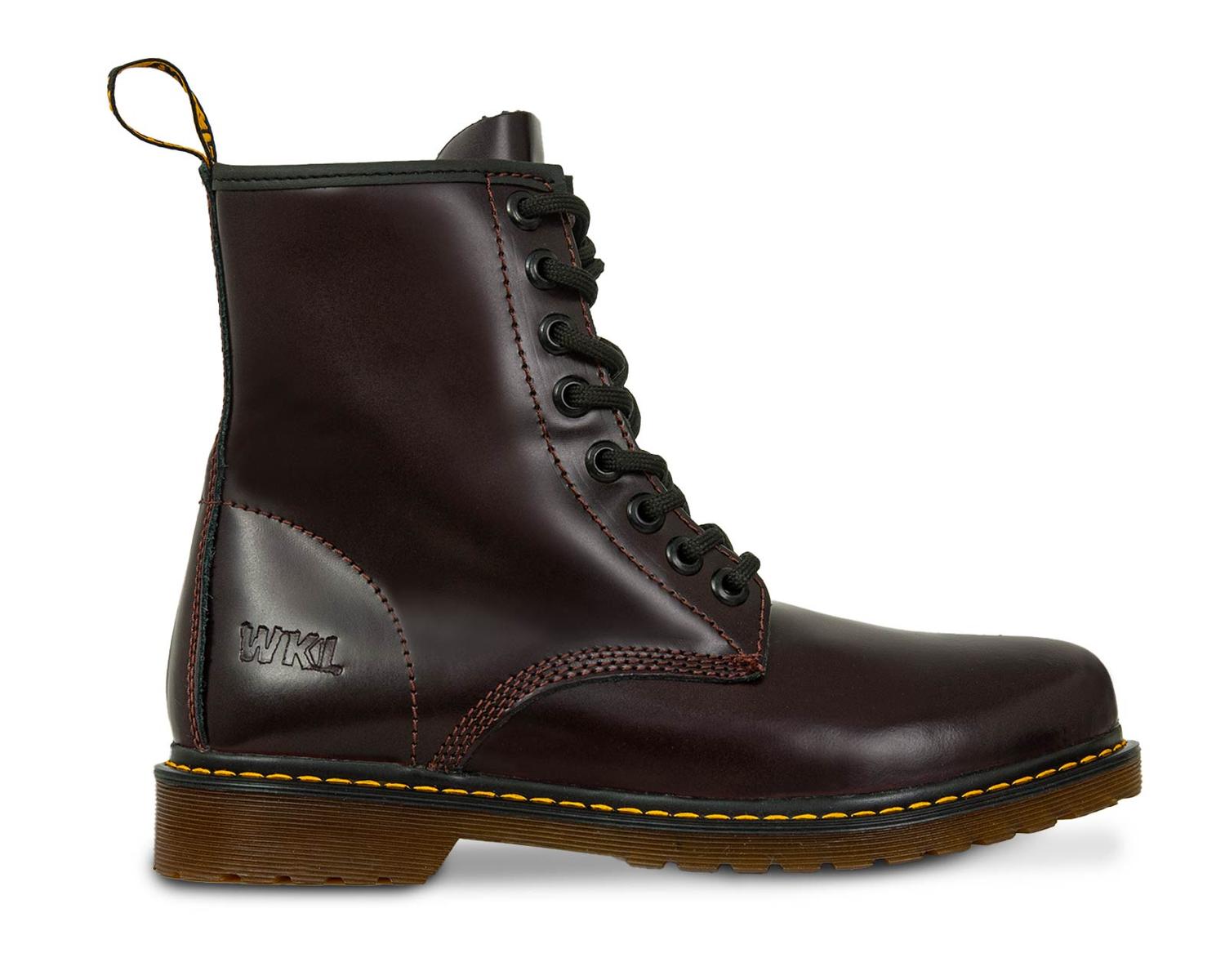 Bota Casual Hombre Workland 71300 Vino — imagen 3