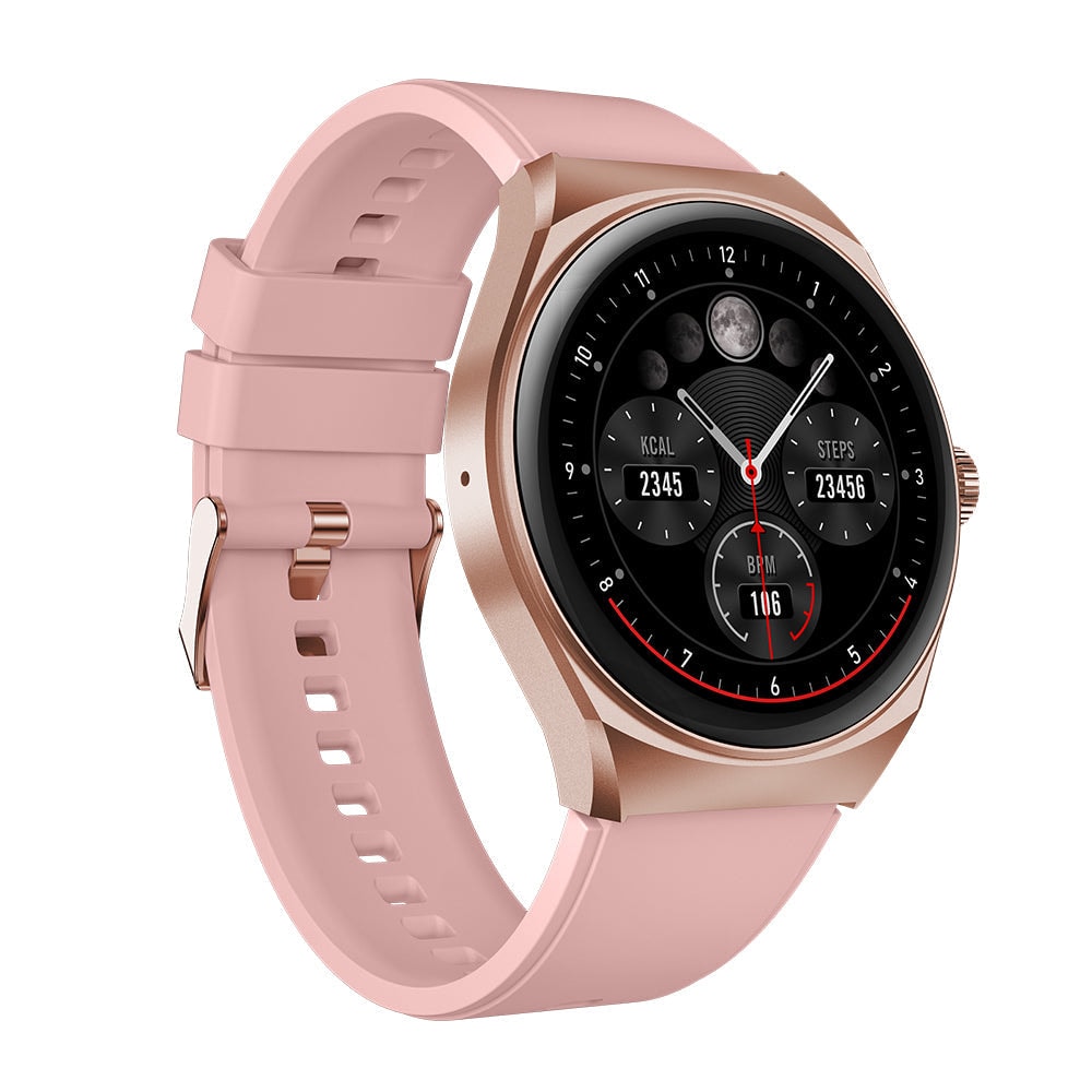 Smartwatch Reloj Kronos Trek STF Pantalla 1.38" Resistencia al agua IP67 Rosa — imagen 7