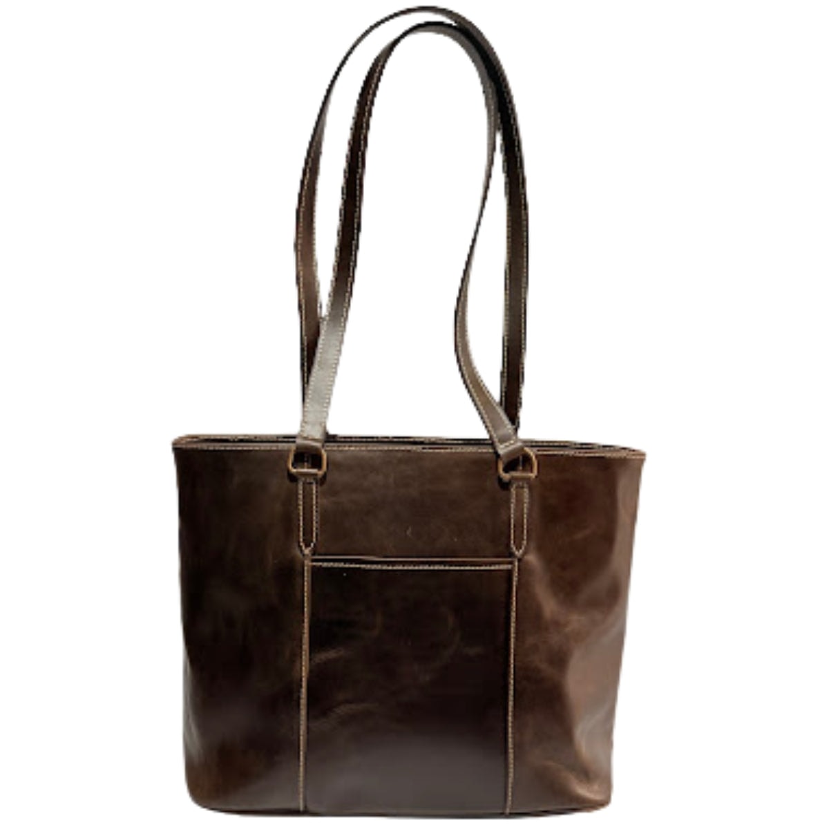 Bolsa Tote Flex De Cuero Mujer Con Cierre — imagen 10