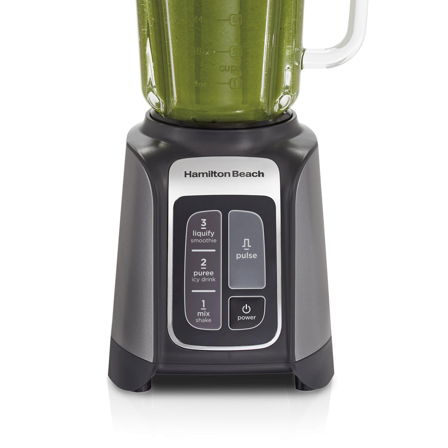 LICUADORA PROFESIONAL HAMILTON BEACH 58600 VASO VIDRIO 1.4 LT — imagen 4