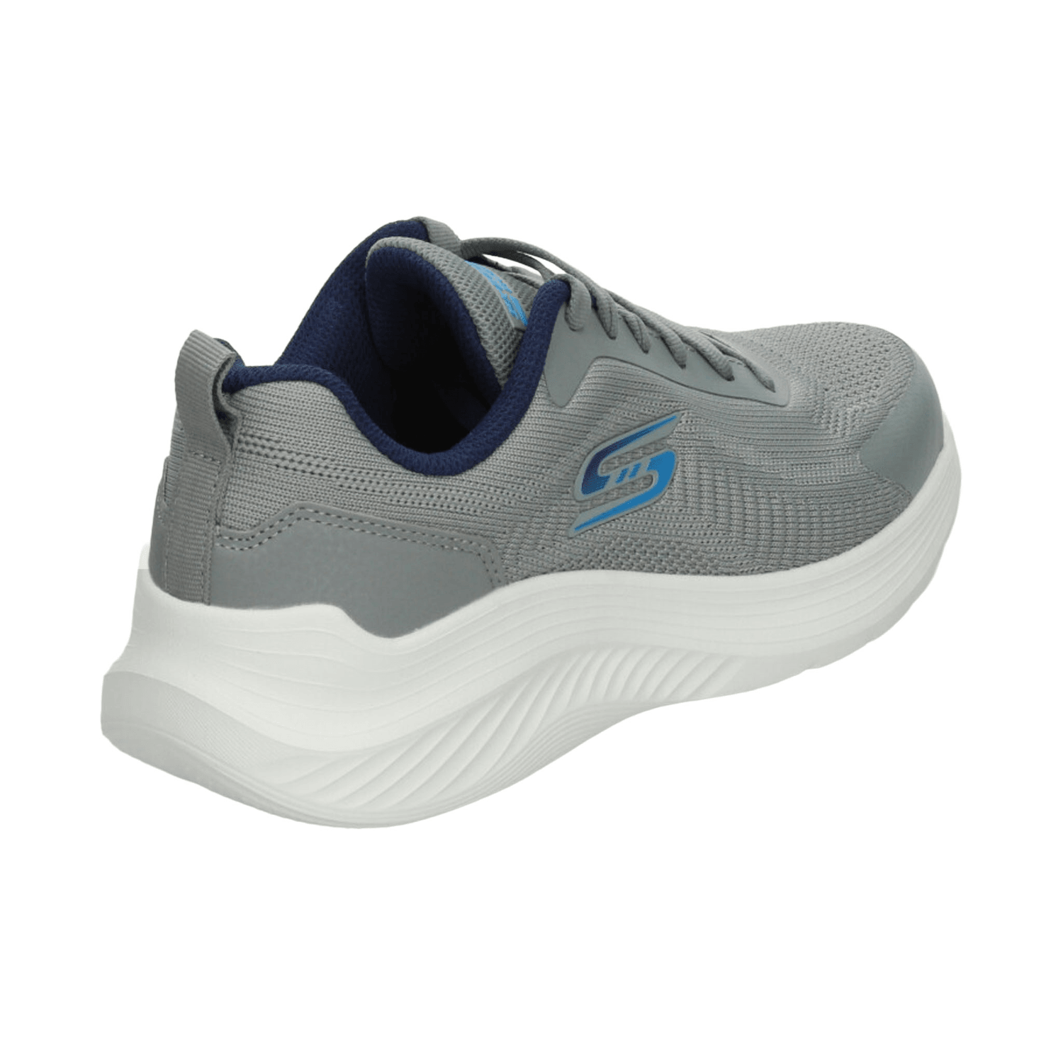 Tenis Hombre Skechers Bobs Sport Gris Deportivo Caballero — imagen 4