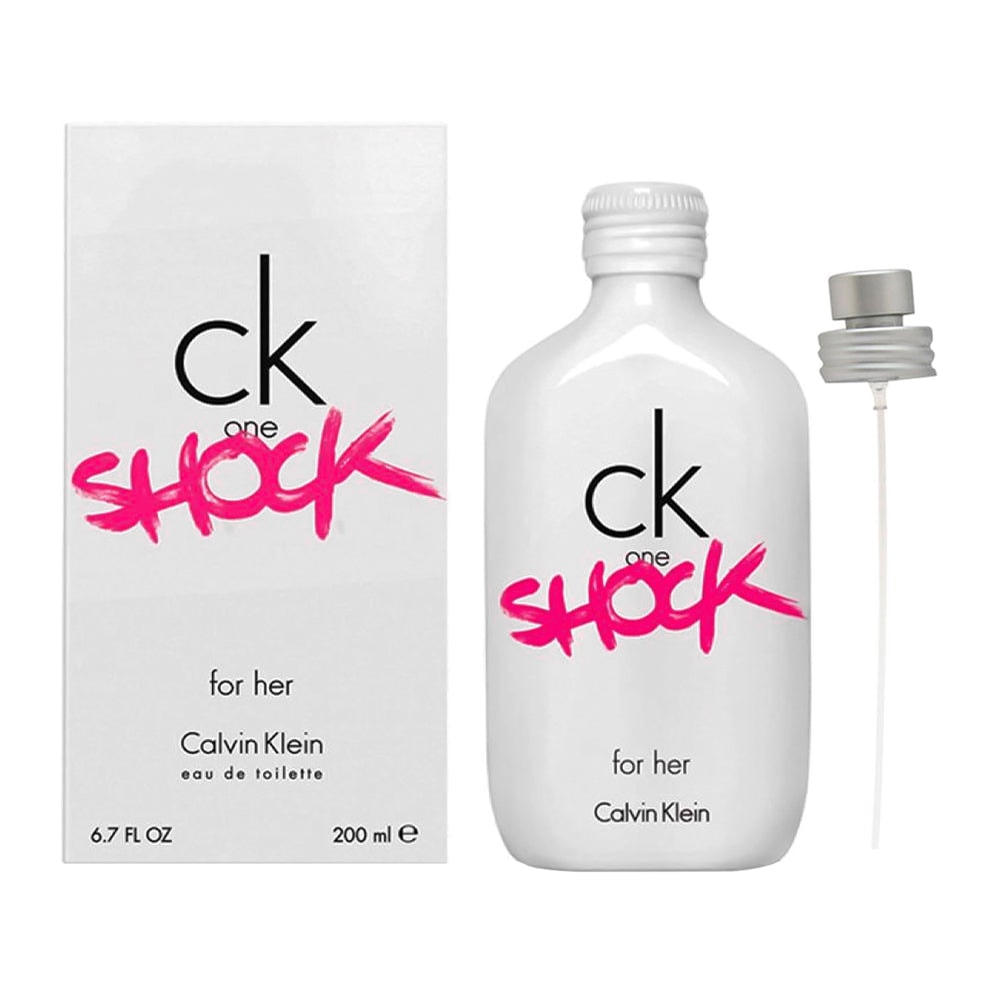 Perfume CK One Shock 200 ml EDT Dama Mag — imagen 2