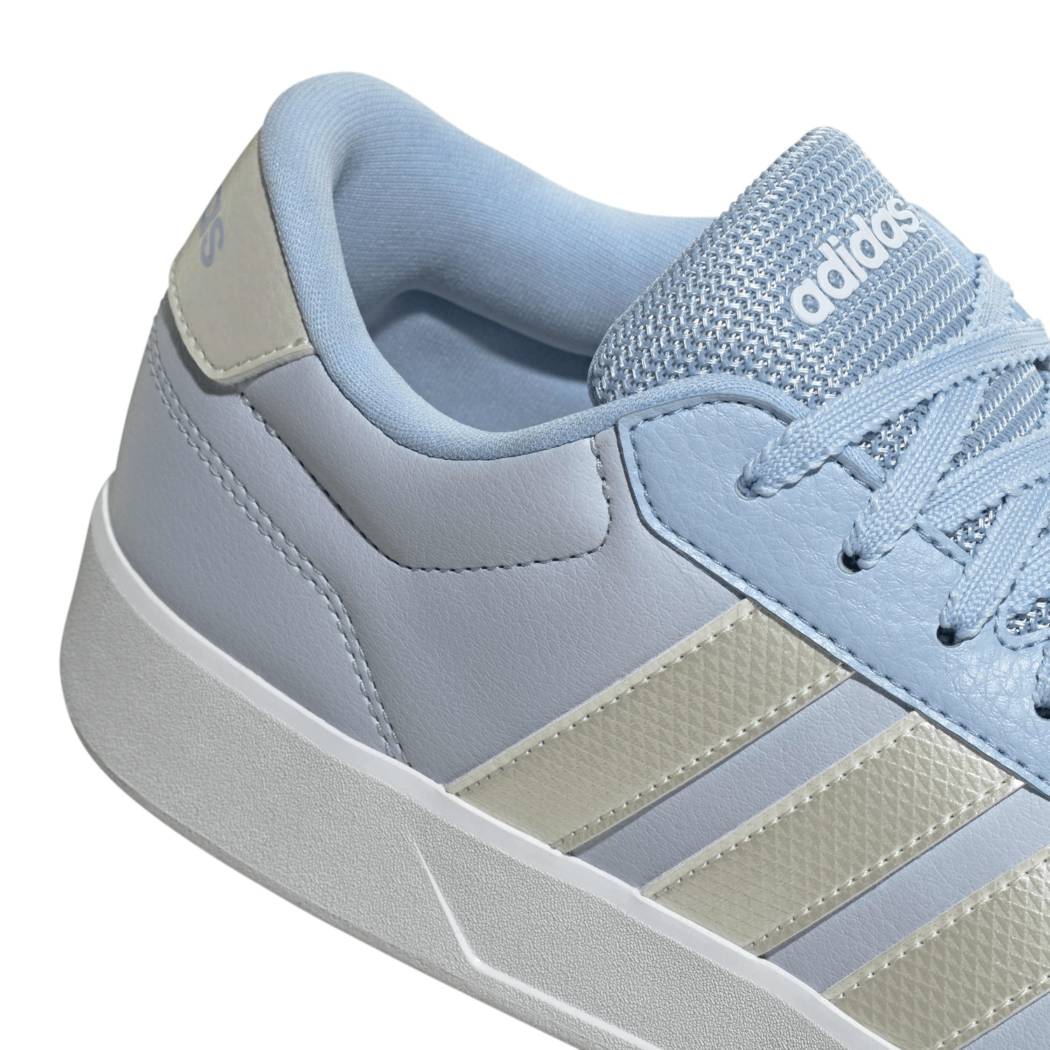 Tenis Adidas Breaknet 3.0 Dama Azul Cielo Casual Cinta Mujer — imagen 6