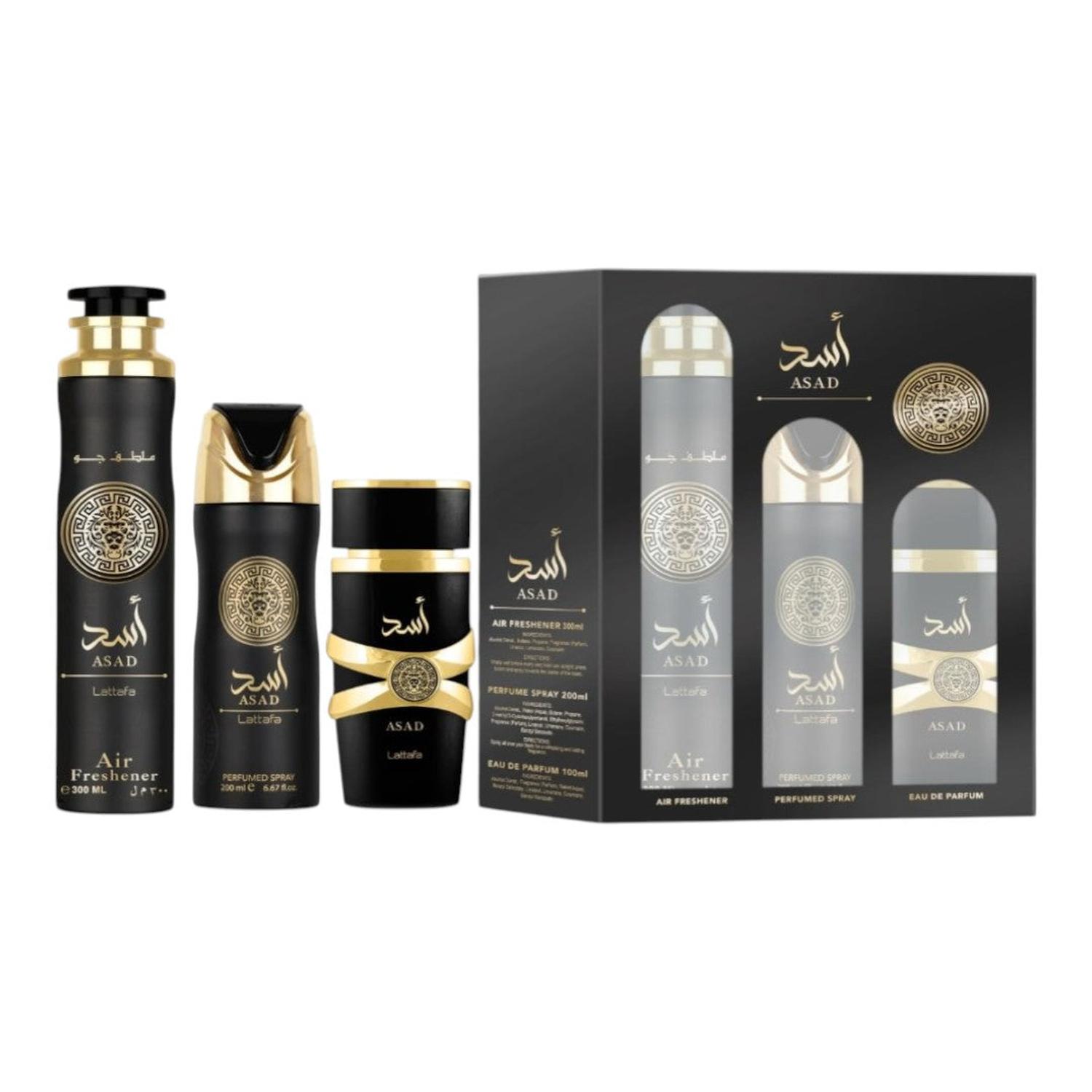 LATTAFA ASAD GIFT SET 3 PIEZAS — imagen 3