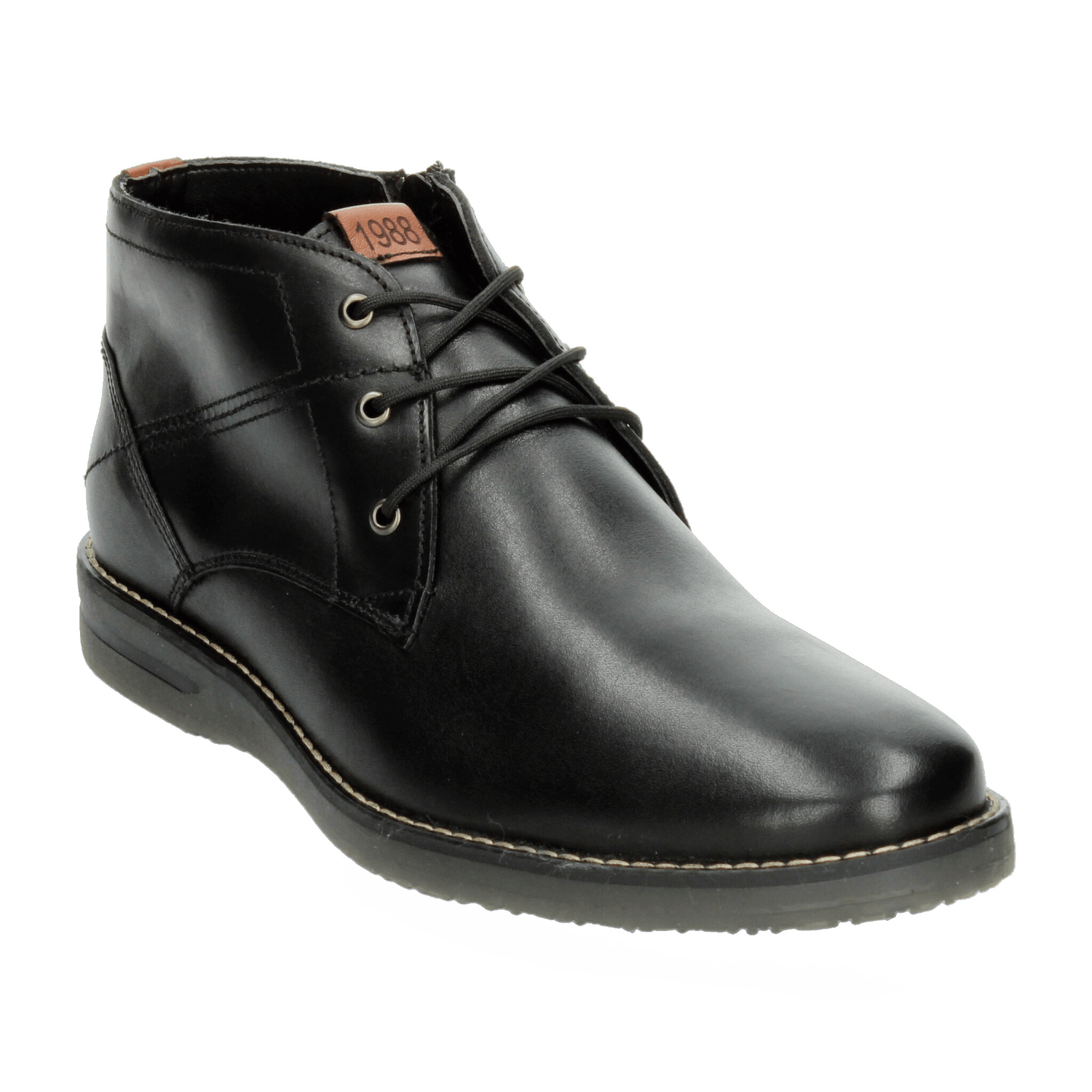Bota Gino Cherruti Hombre Cintas Casual Negro Caballero — imagen 4