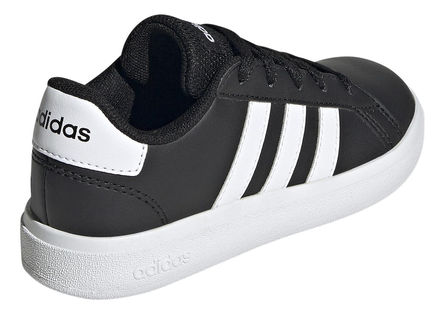 Tenis Hombre Adidas Grand Court Negro Blanco Casual Caballero — imagen 4