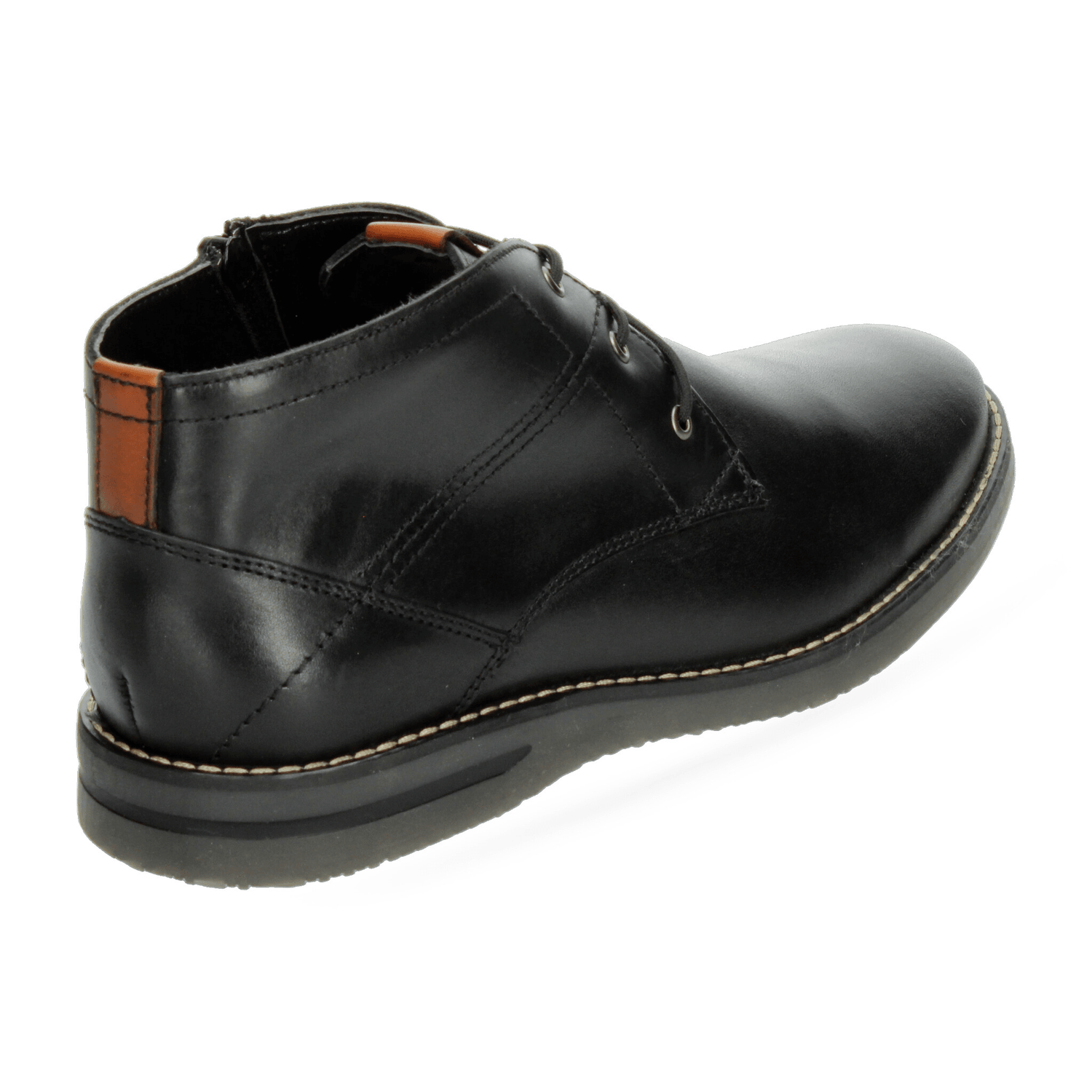 Bota Hombre Gino Cherruti Negro Casual Caballero — imagen 4