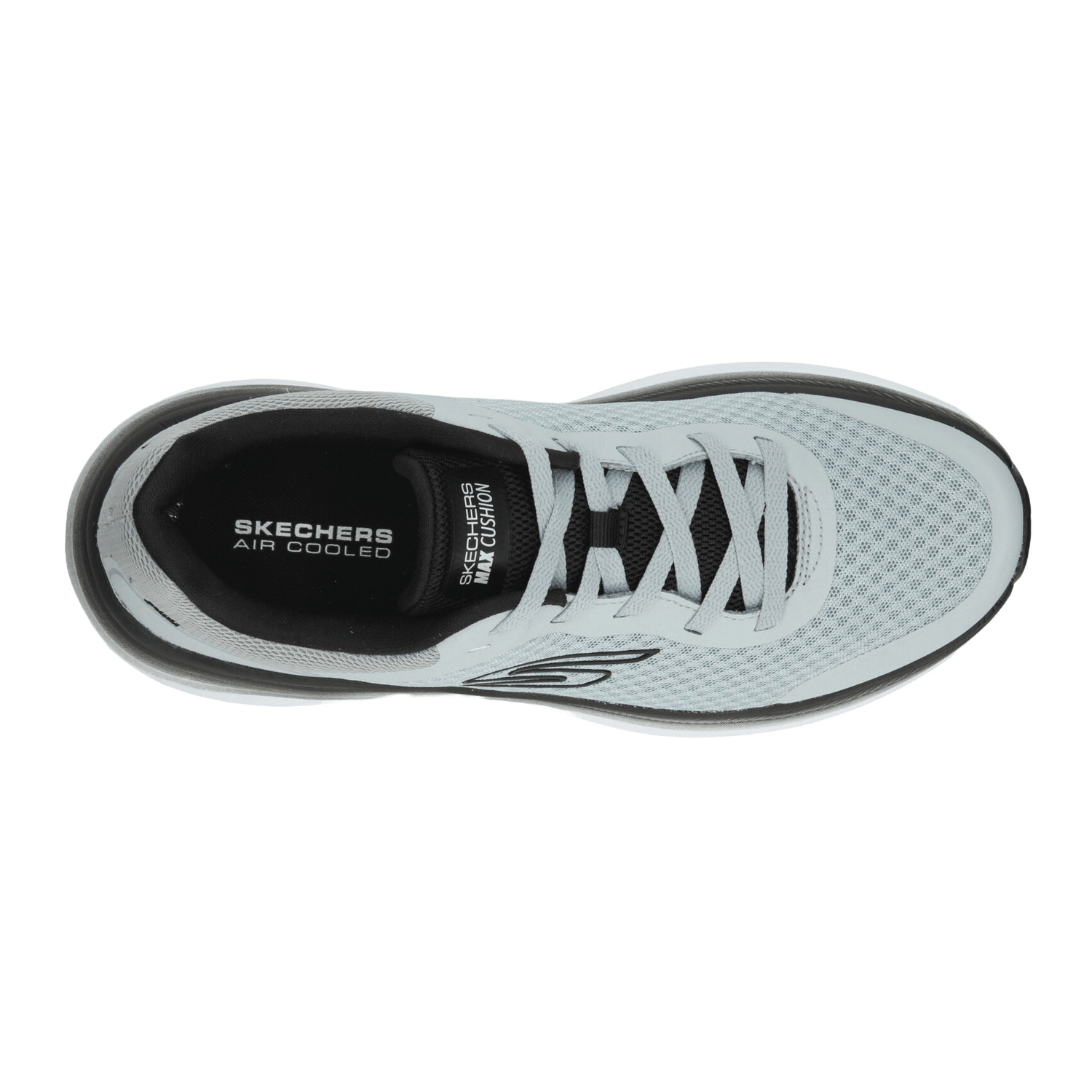 Tenis Skechers Max Cushioning Hombre Running Deportivo Gris Caballero — imagen 8