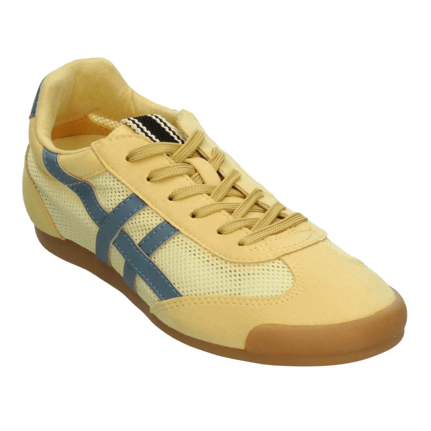 Tenis Corina Dama Casual Amarillo Mujer — imagen 4
