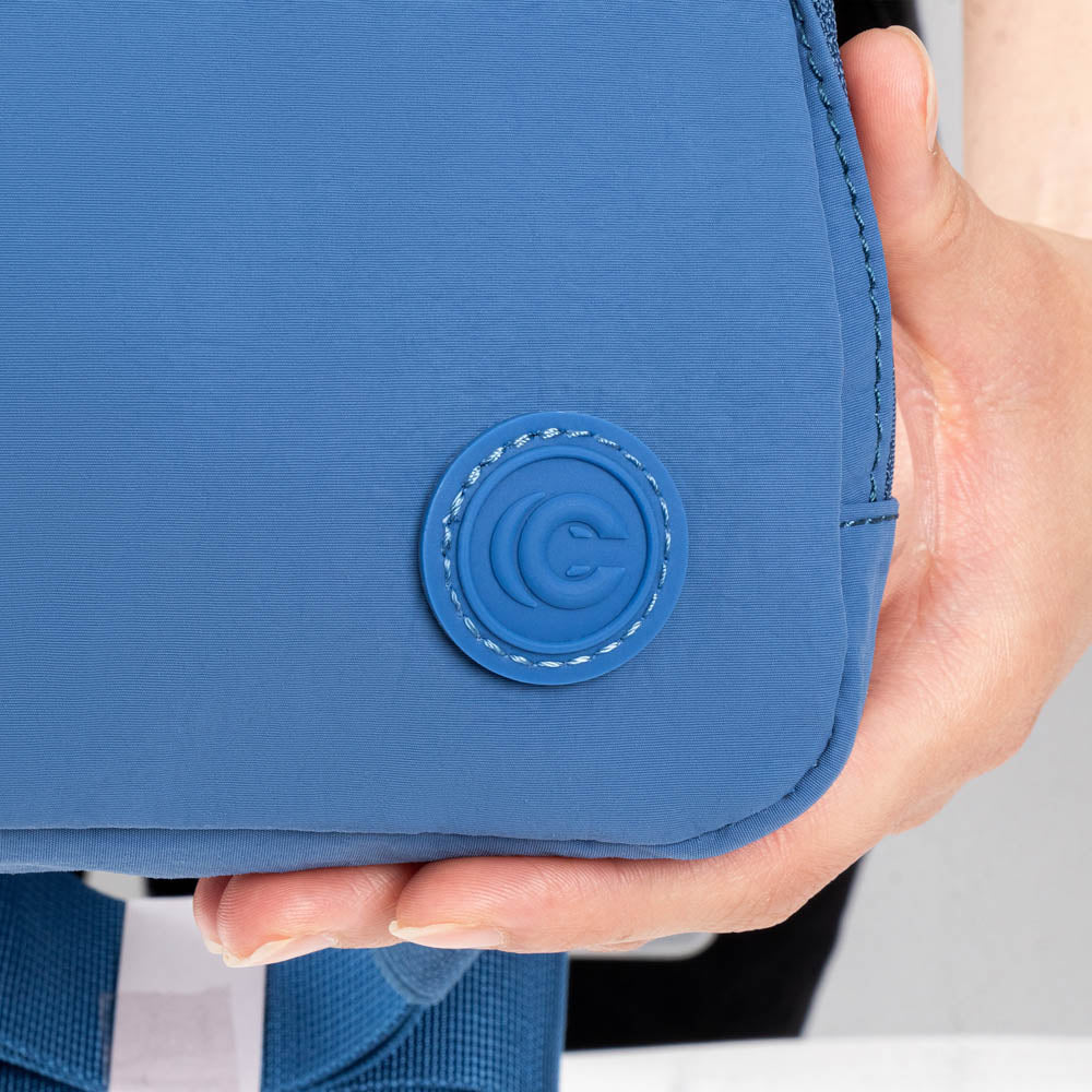 Mochila para Laptop 14" con Cangurera CoolCapital Canyon: Protección y Organización Total, Azul — imagen 5